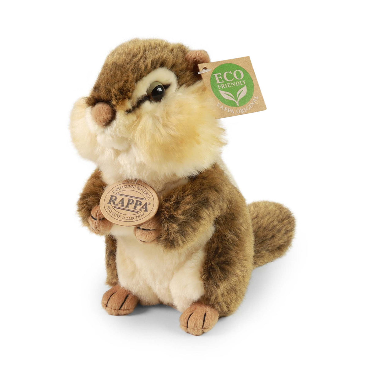 Plush chipmunk standing 20 cm