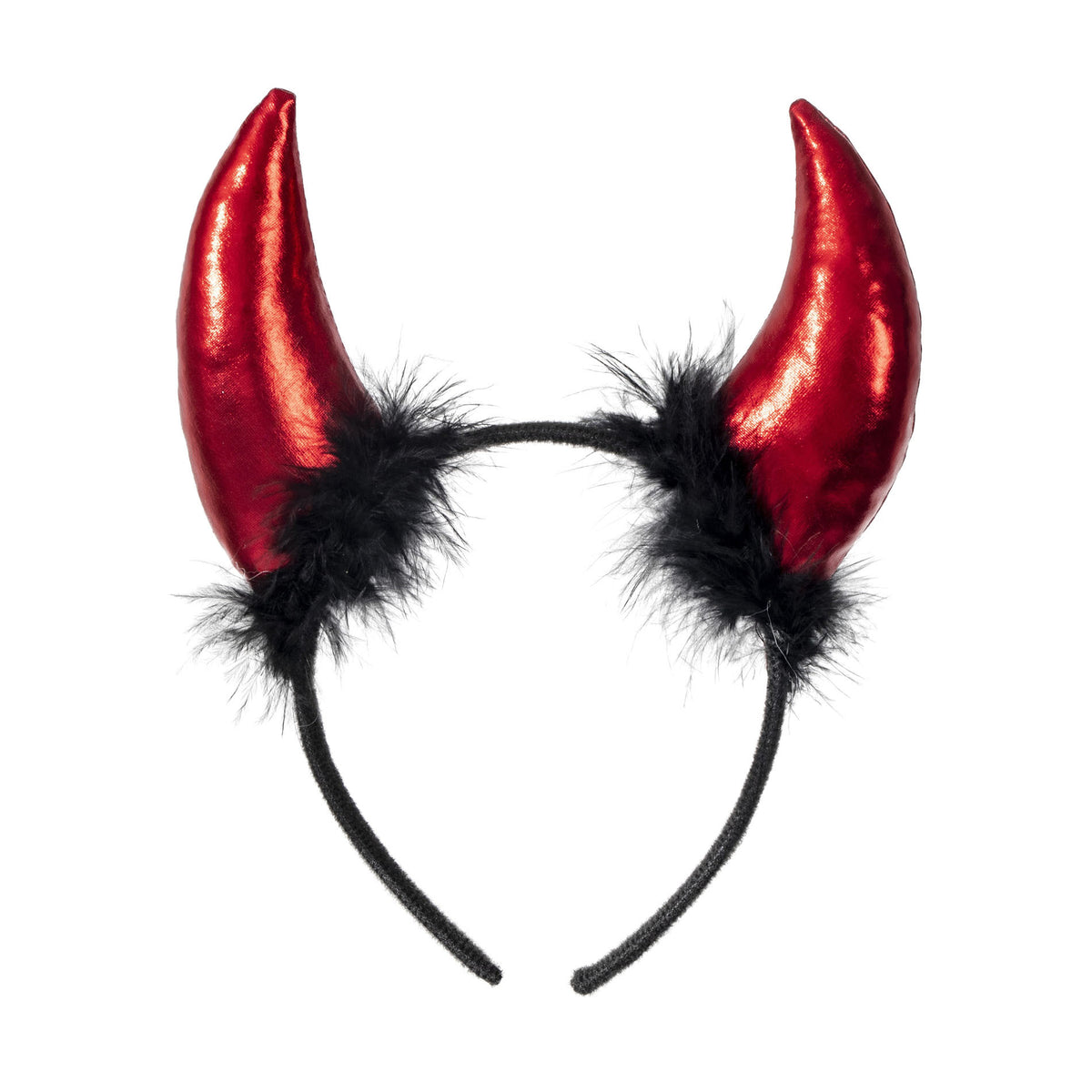 Devil costume set with headband, tail and bow tie