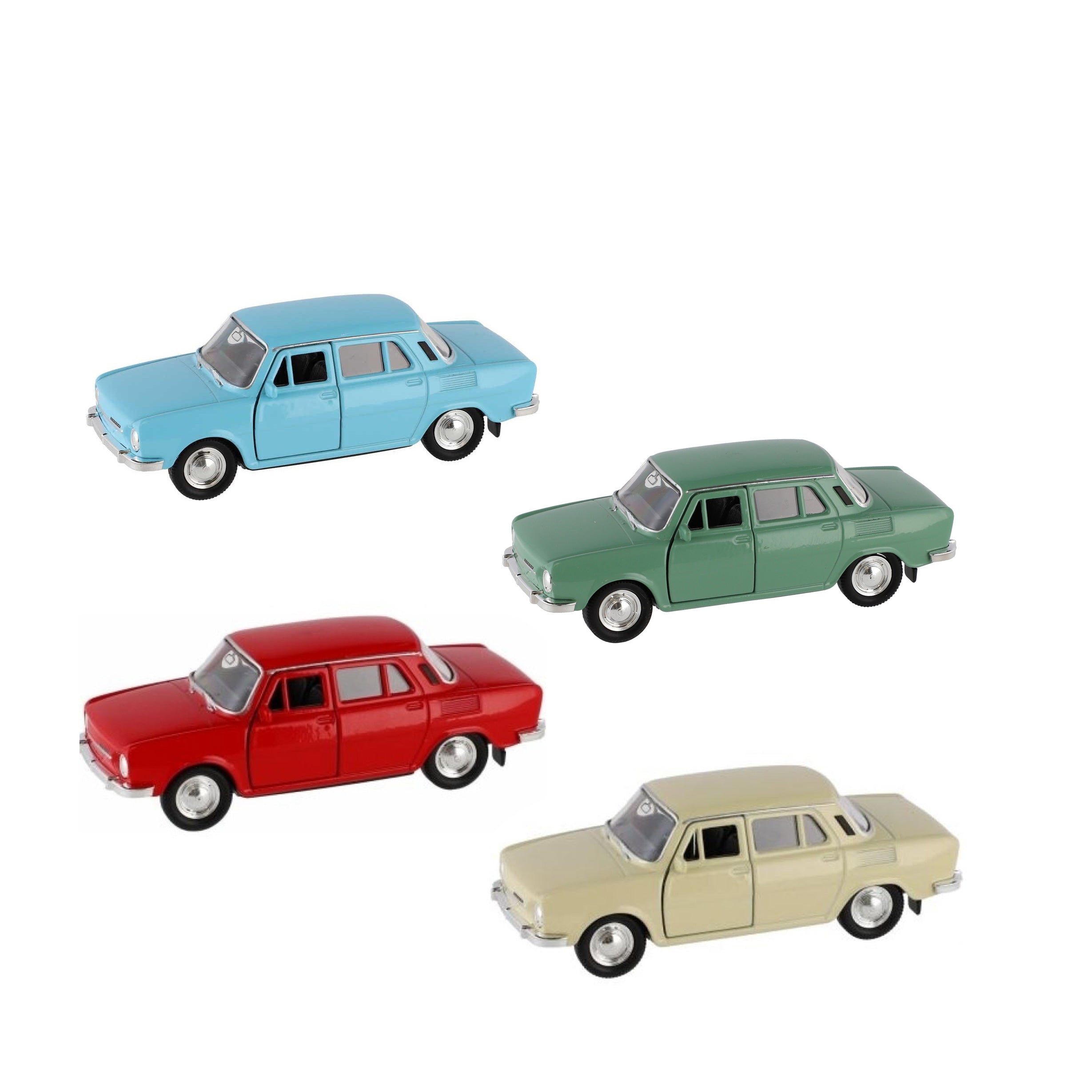Škoda 100 model car 1:34, 110 mm