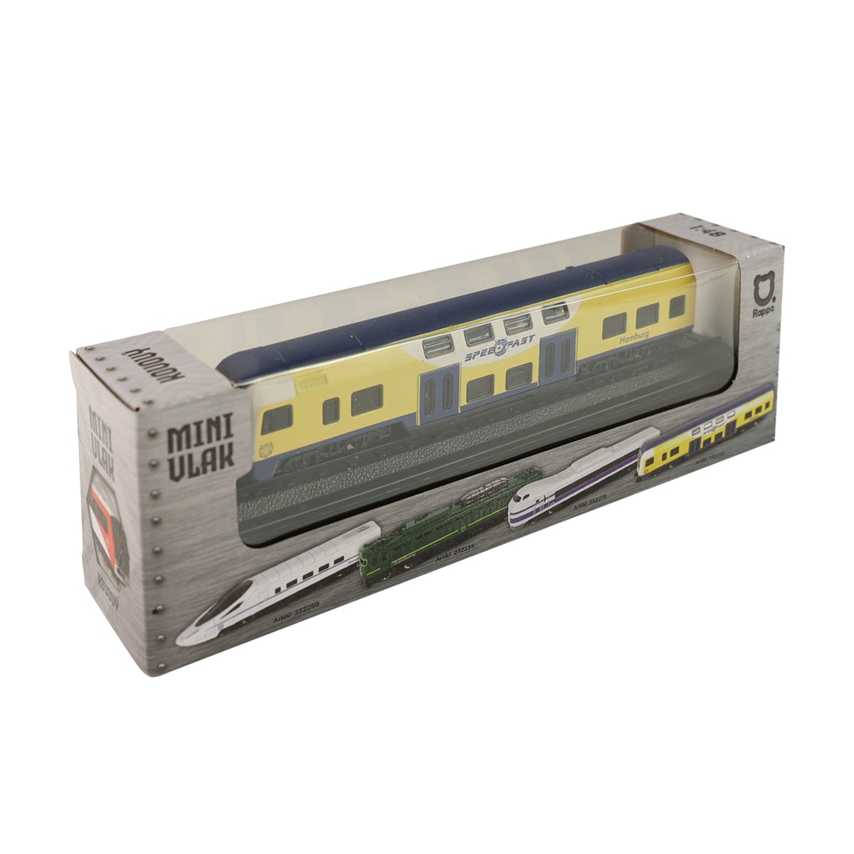 Metal regional mini train 16 cm