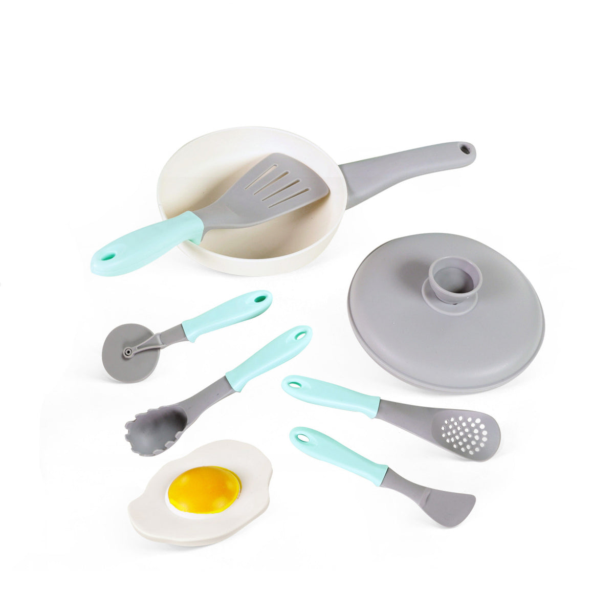 Kitchen play set with cookware