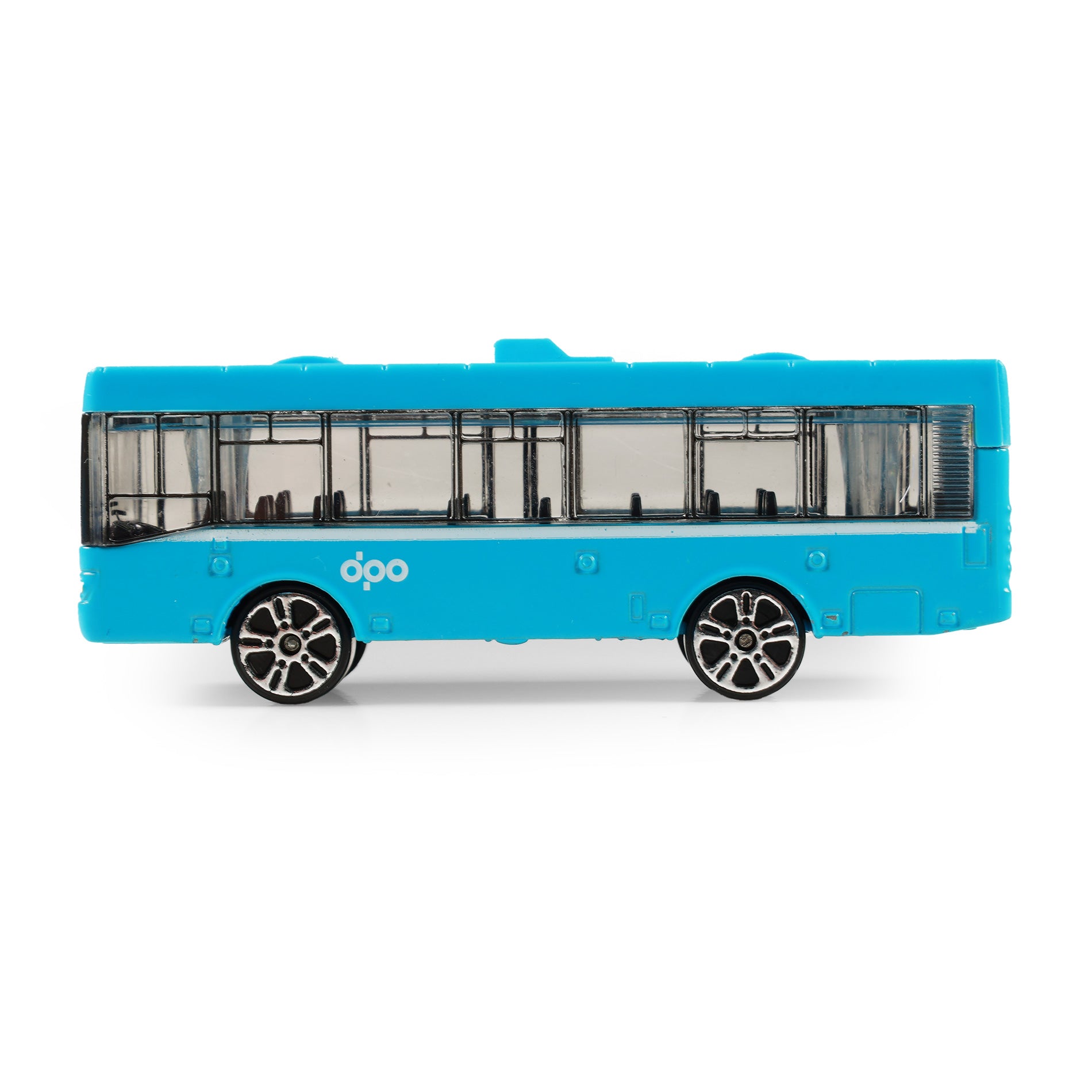 Metal bus DPO Ostrava blue 8 cm / Dopravní podnik Ostrava