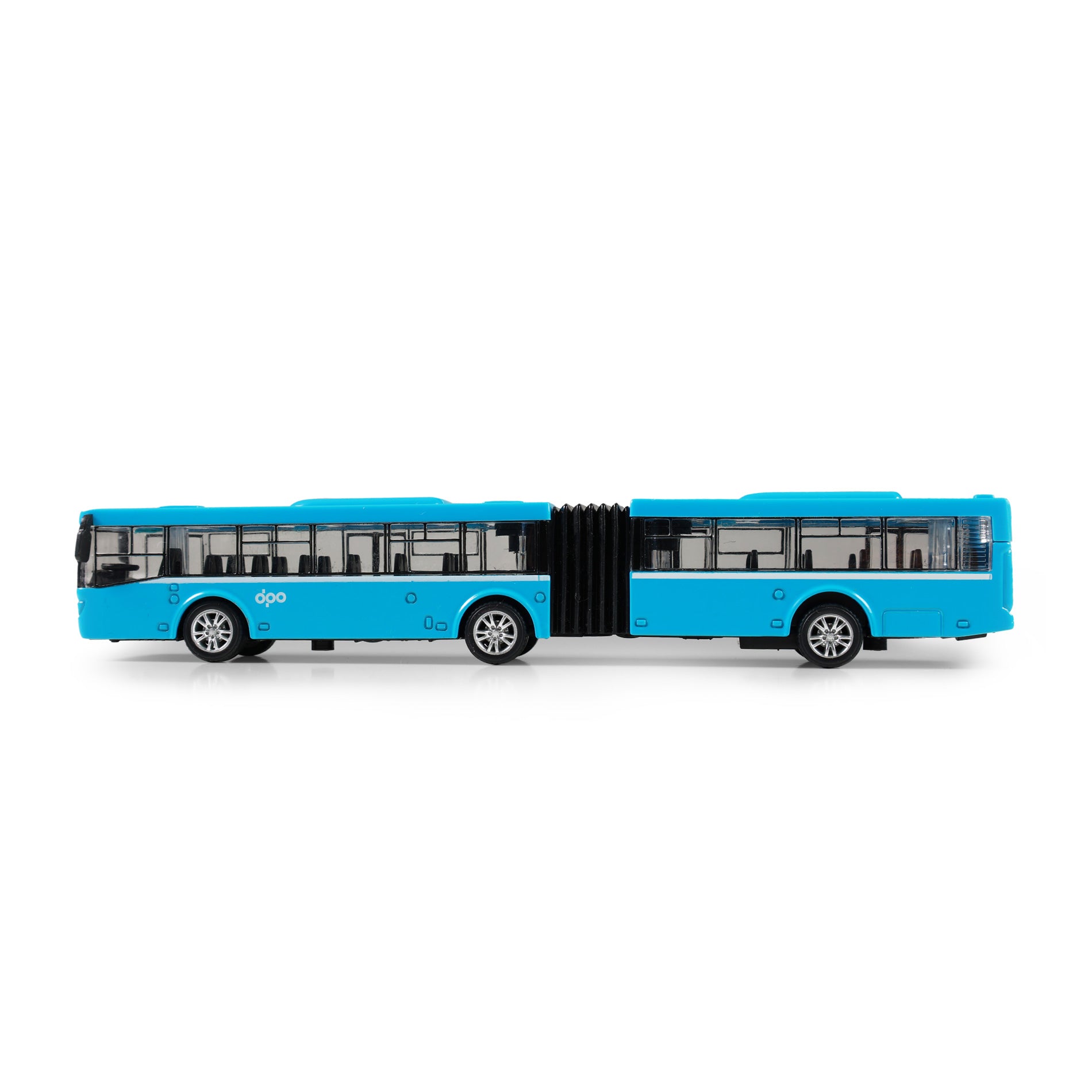 Metal articulated bus DPO Ostrava 18 cm / Dopravní podnik Ostrava