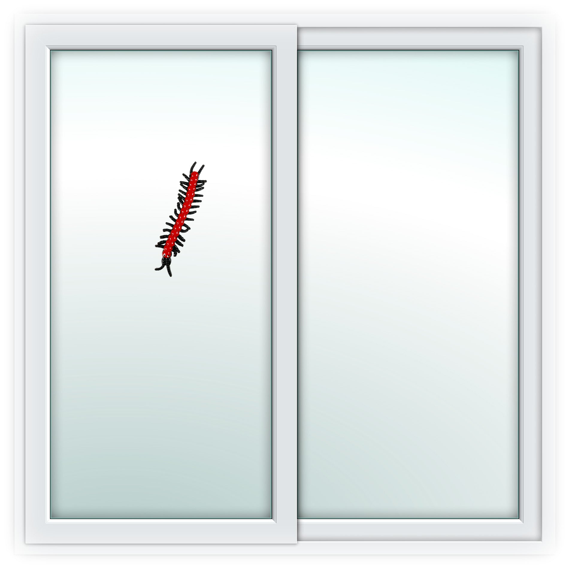 Sticky rubber centipede