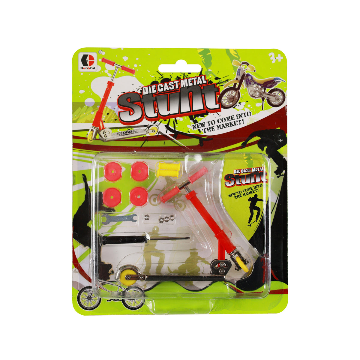 Mini screw-together scooter 10 cm