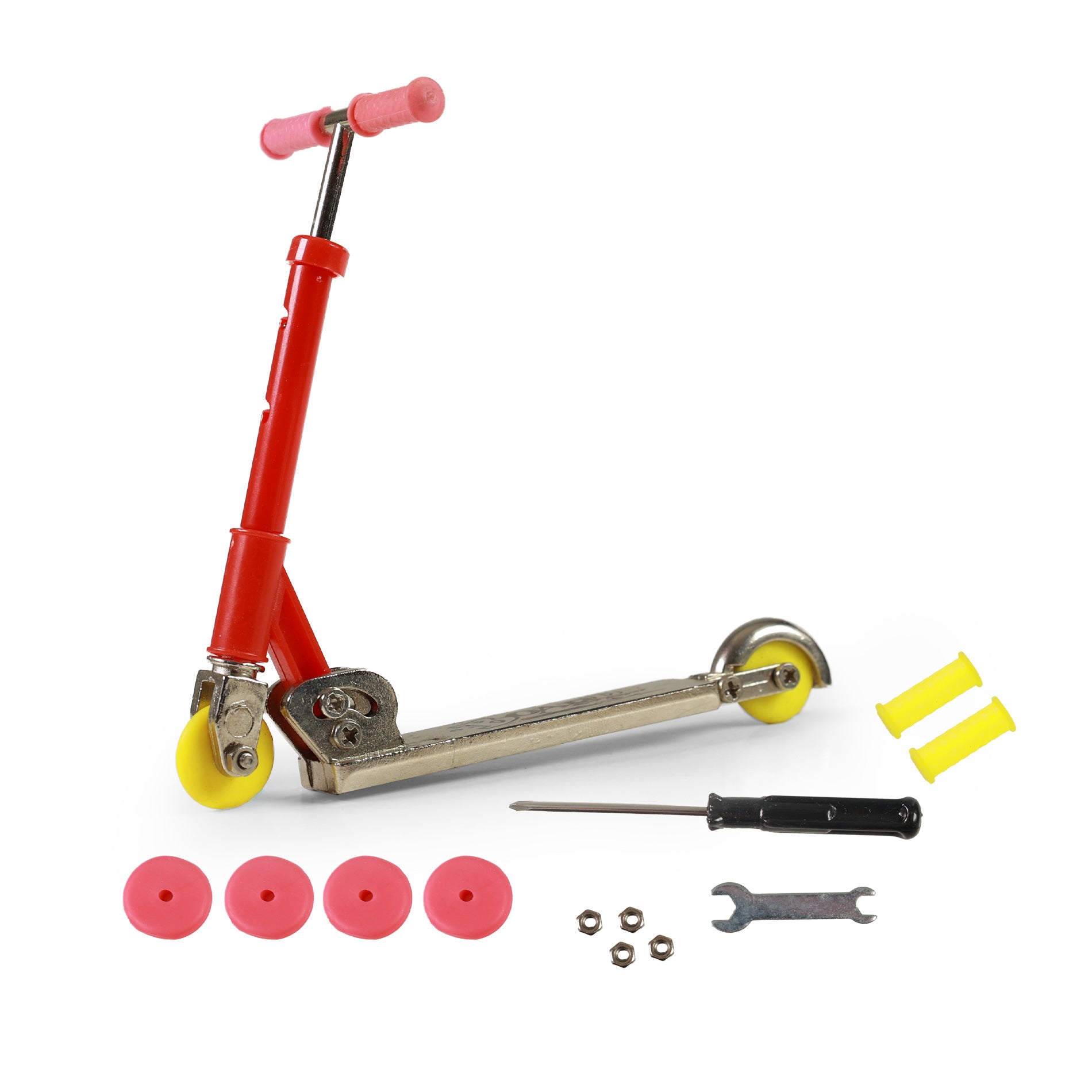 Mini screw-together scooter 10 cm