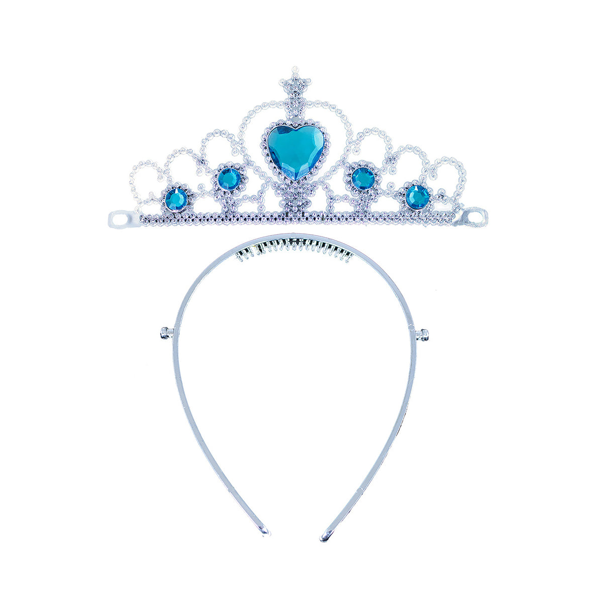 Winter Kingdom Princess Crown with Blue Stones
