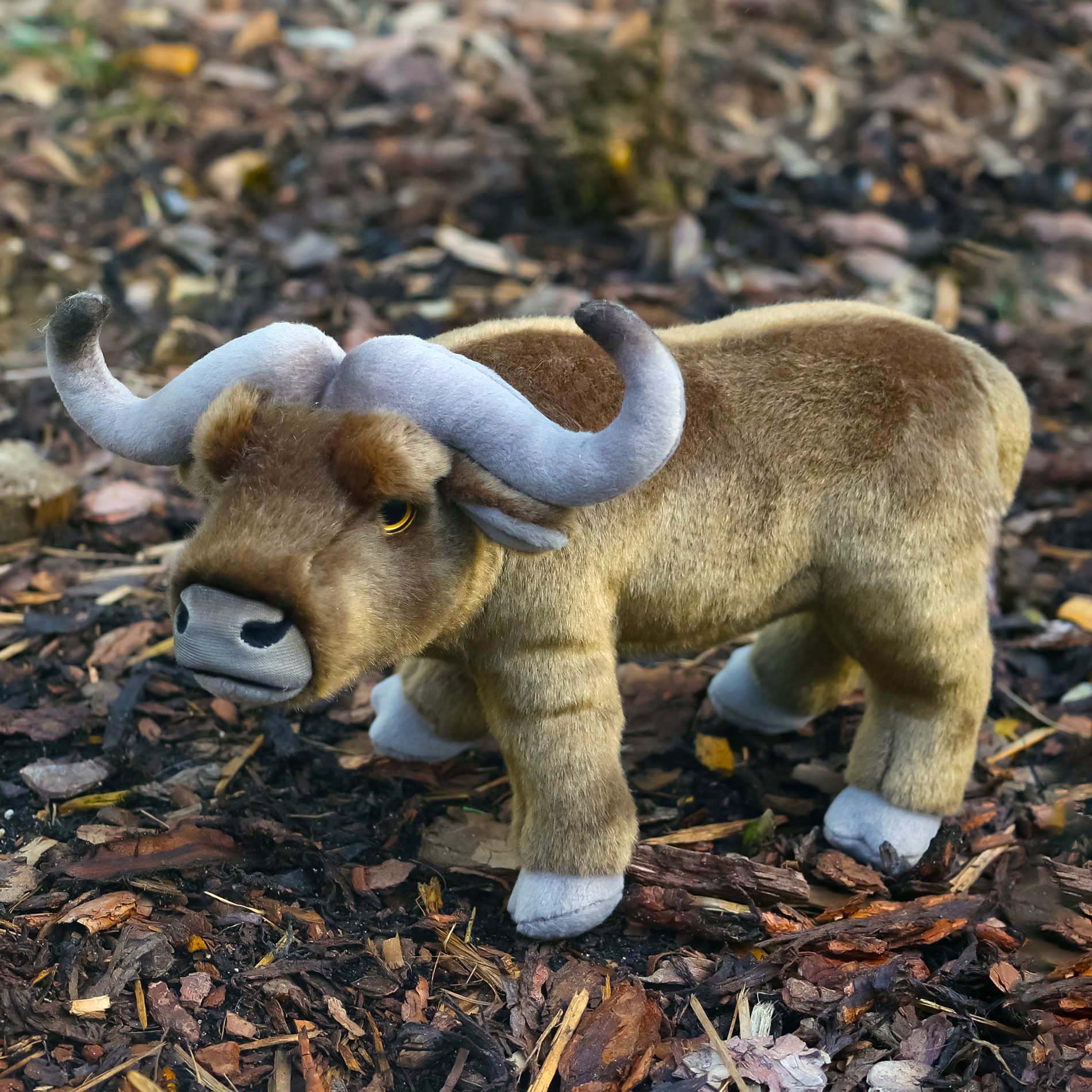 Plush buffalo 28 cm