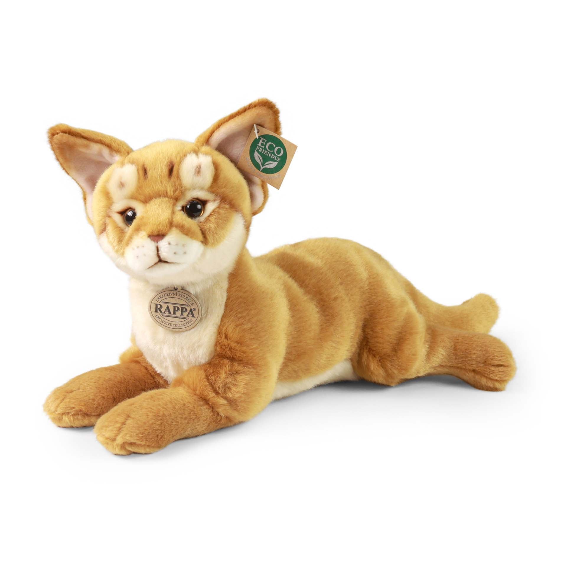 Plush Abyssinian Cat 34 cm