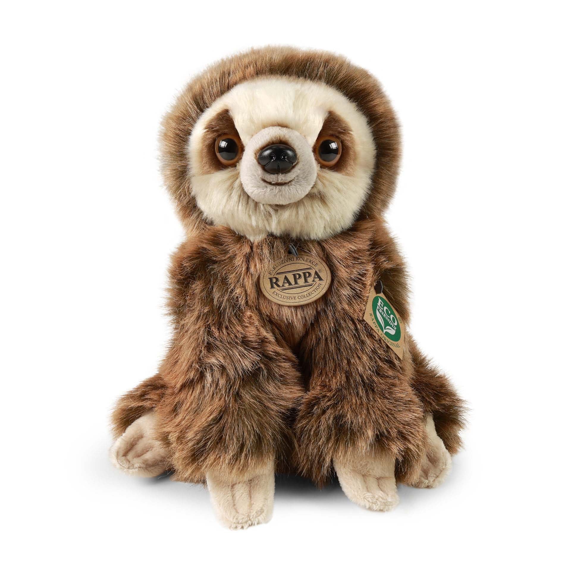 Plush three-toed sloth 25 cm