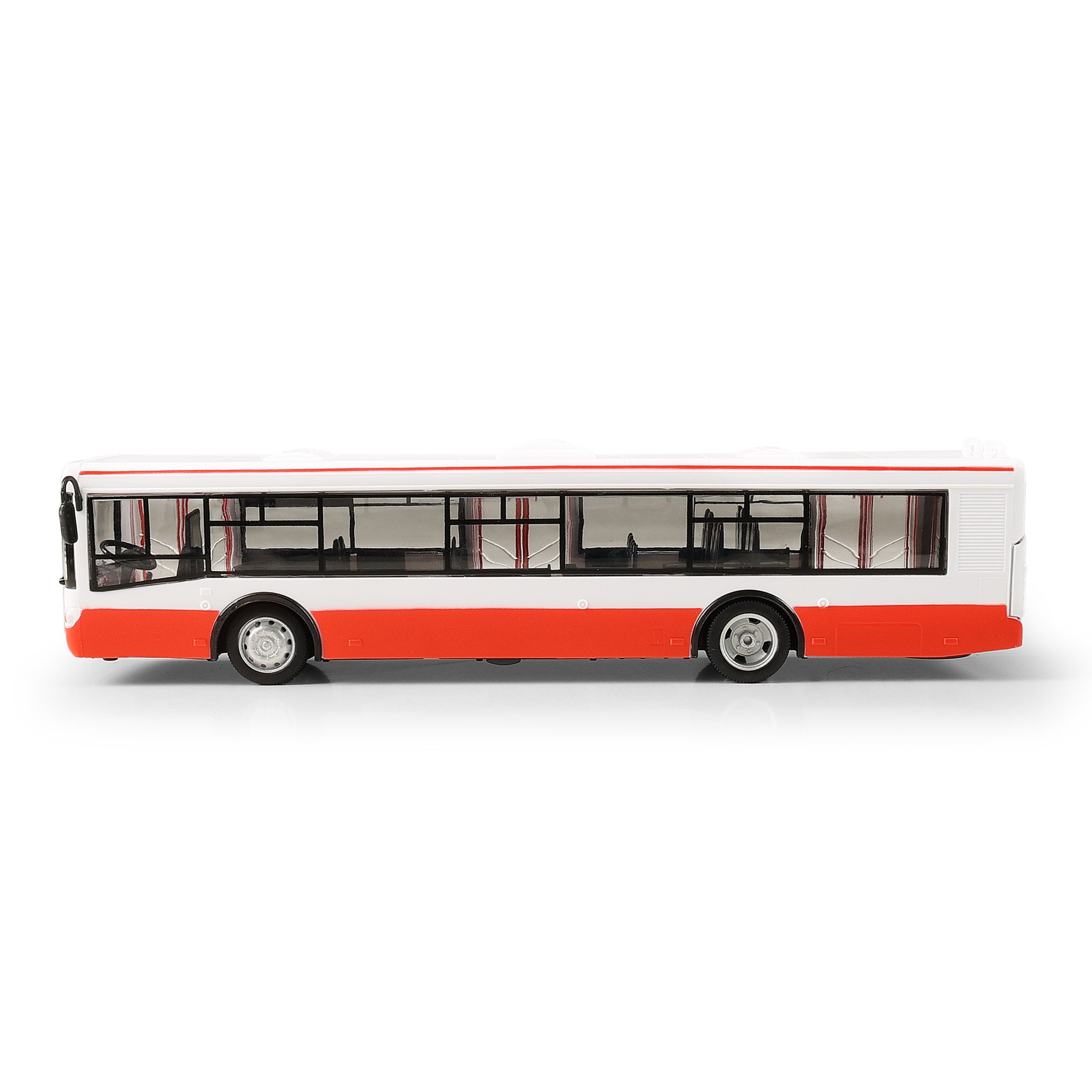 Toy bus with Czech stop announcements 28 cm