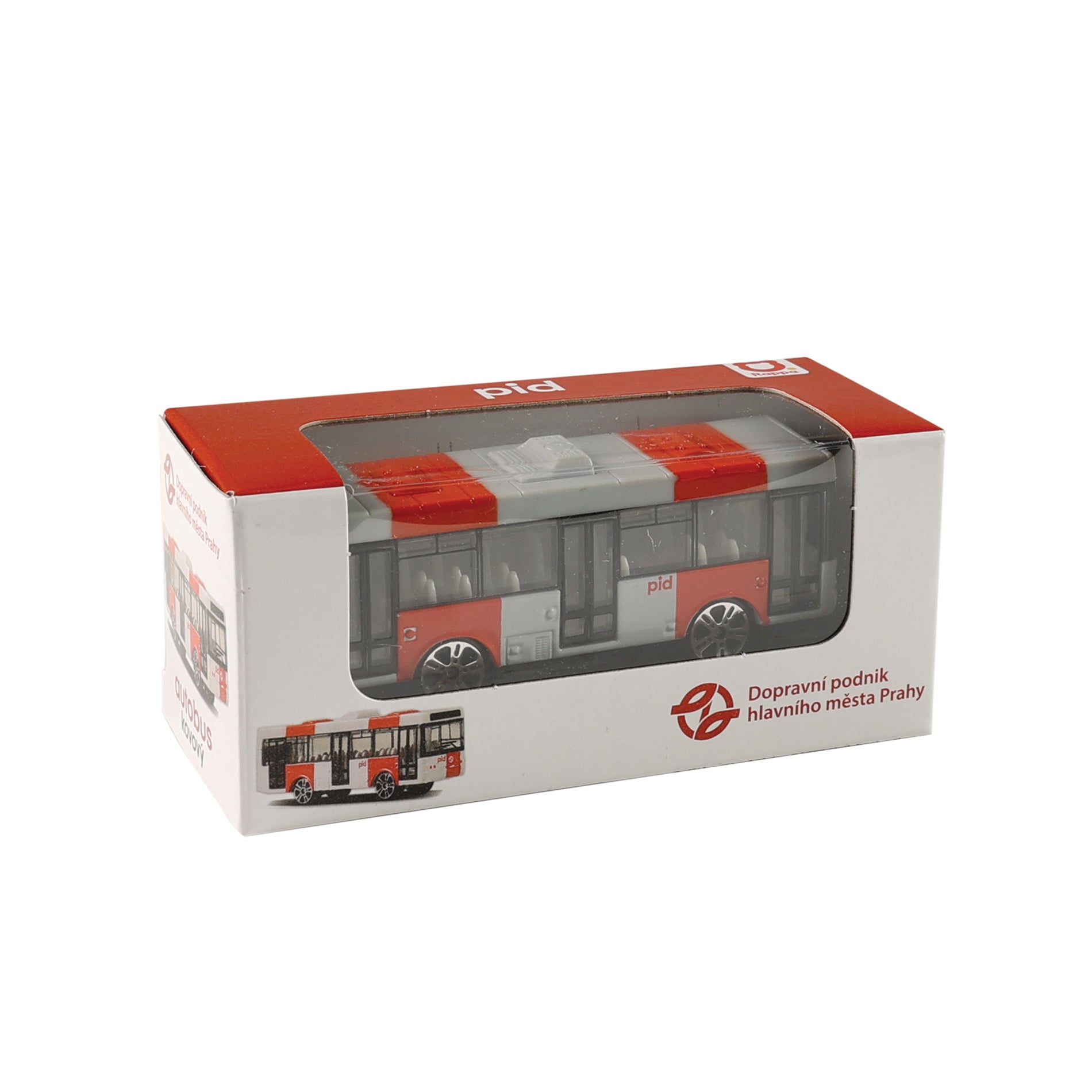 Metal bus PID Prague 8 cm / PID Praha