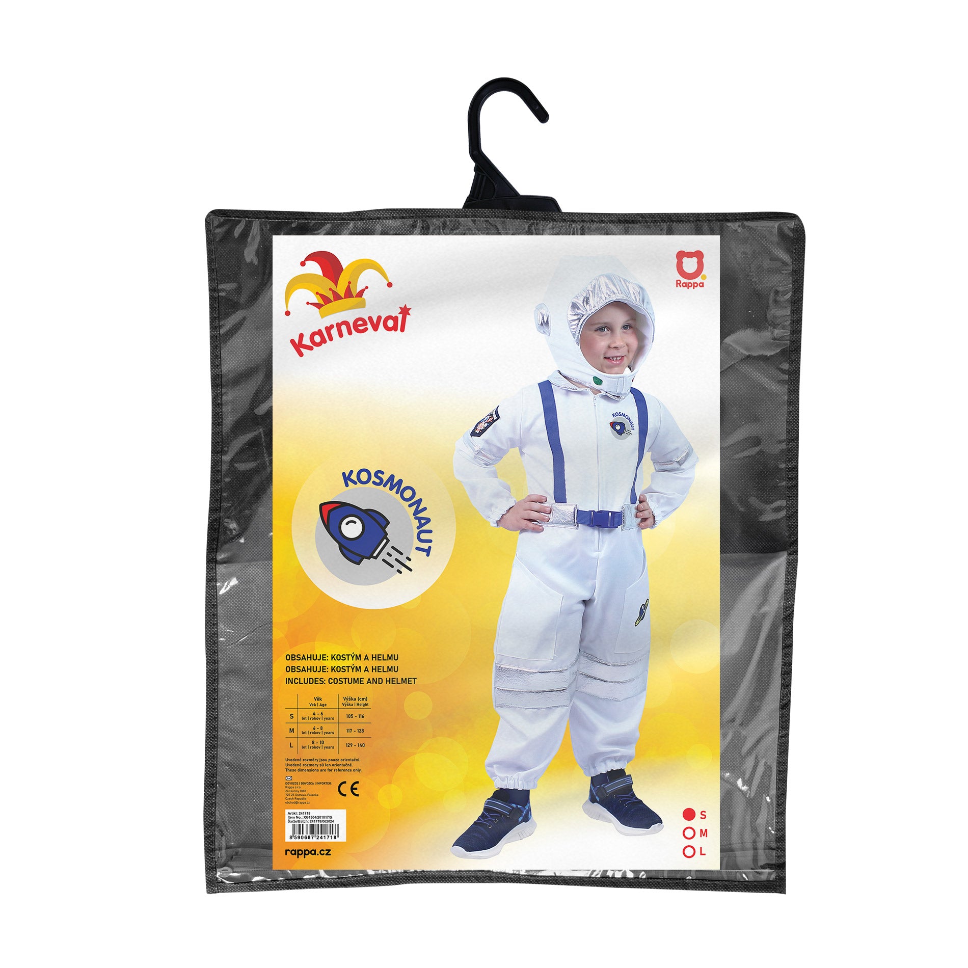 Children's astronaut costume S