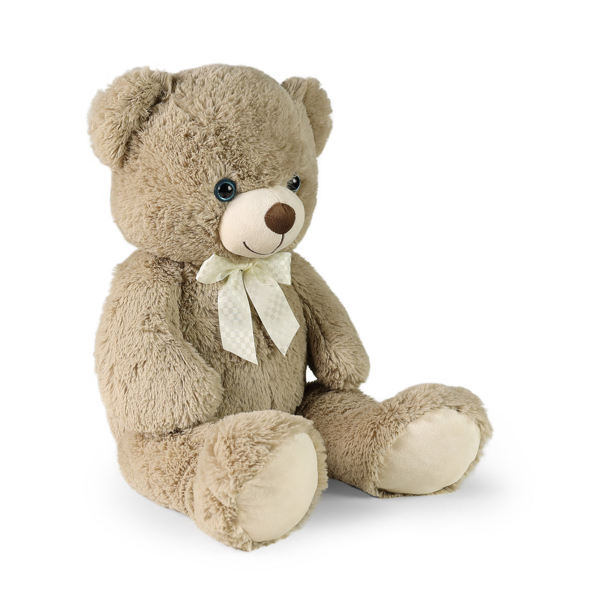 Large plush bear Harvey cappuccino 78 cm