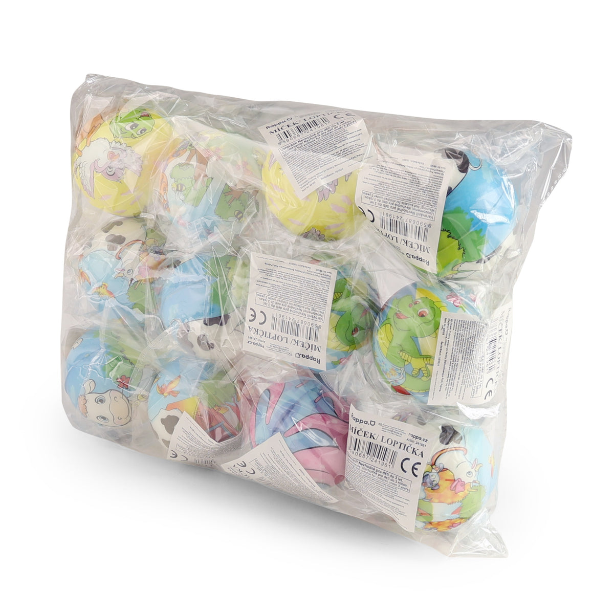 Foam bouncing animal ball 6 cm