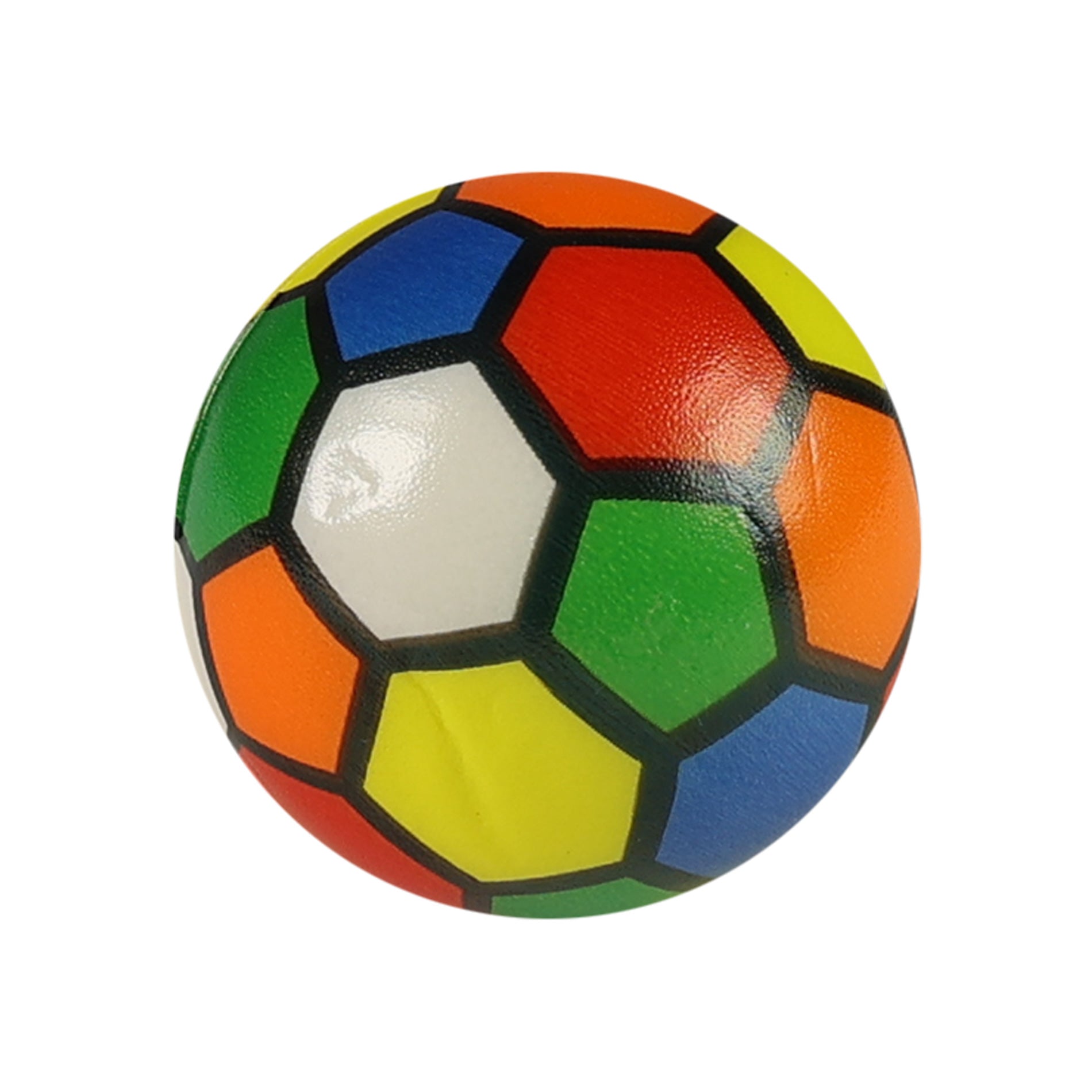 Colourful foam ball 6 cm, pack of 12