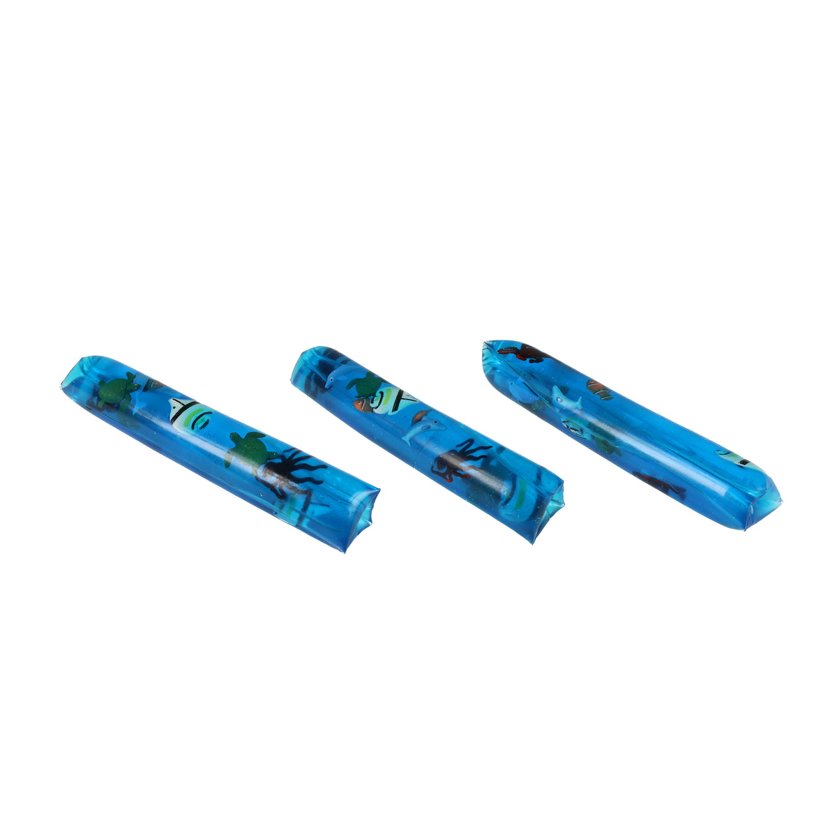 Water snake fidget toy with sea creatures