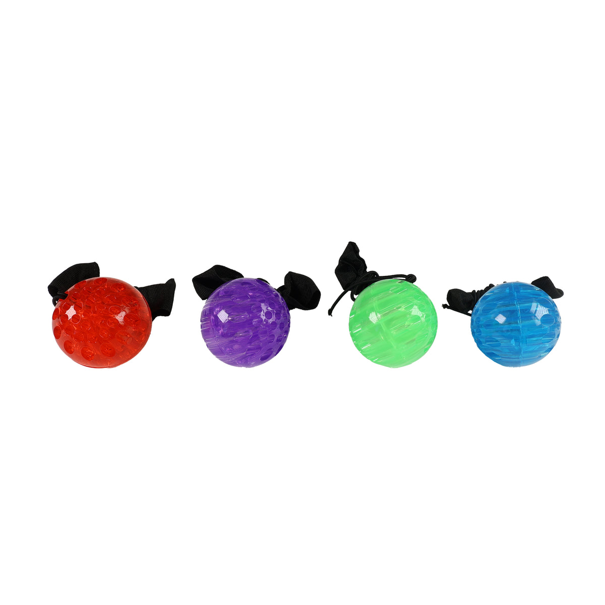 Light-up bouncing ball on elastic 6 cm