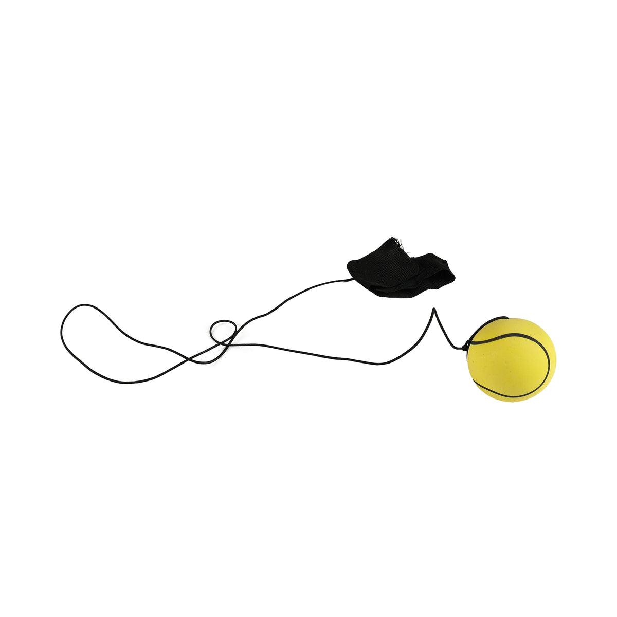 Bouncing ball on an elastic cord