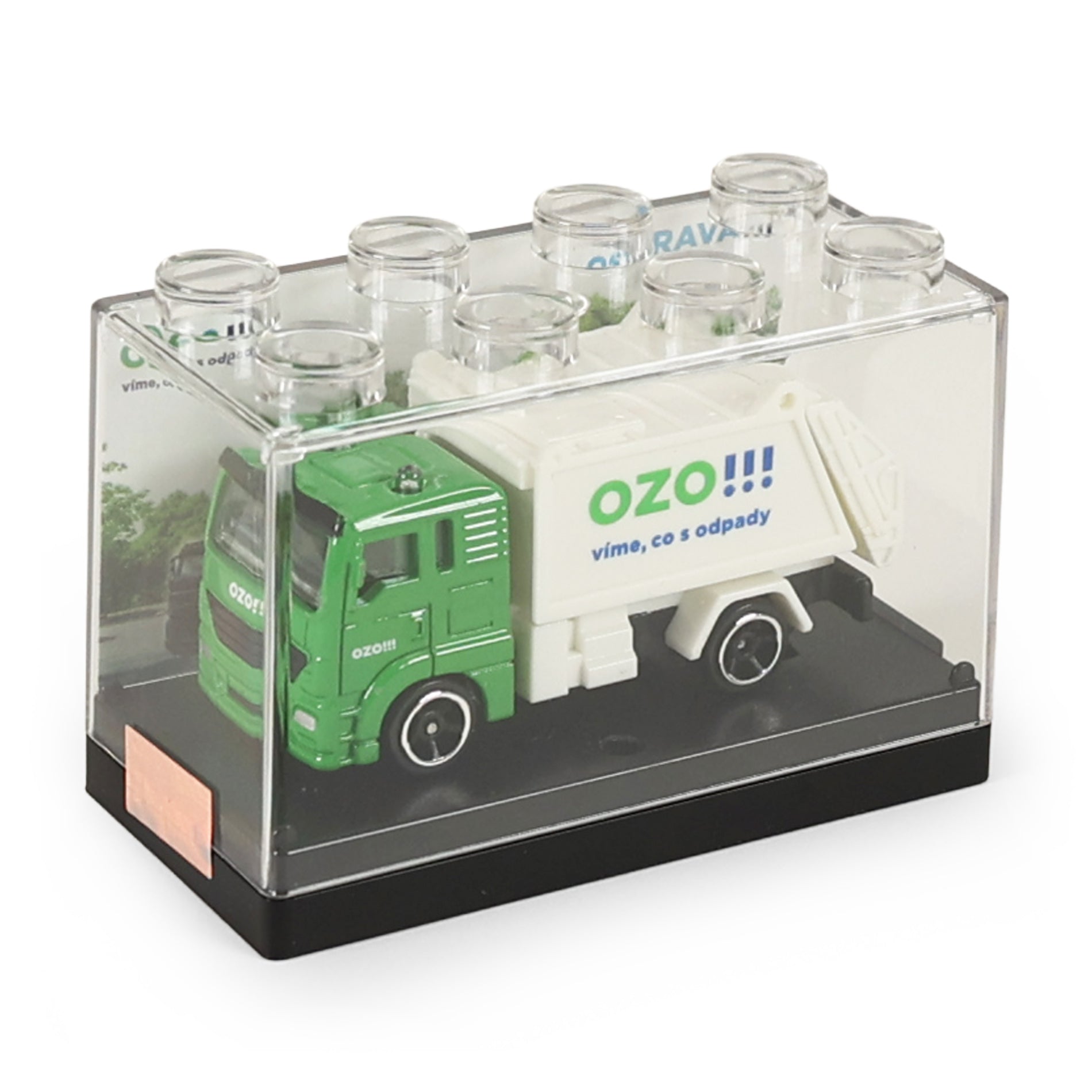 Metal garbage truck 7 cm / OZO Ostrava