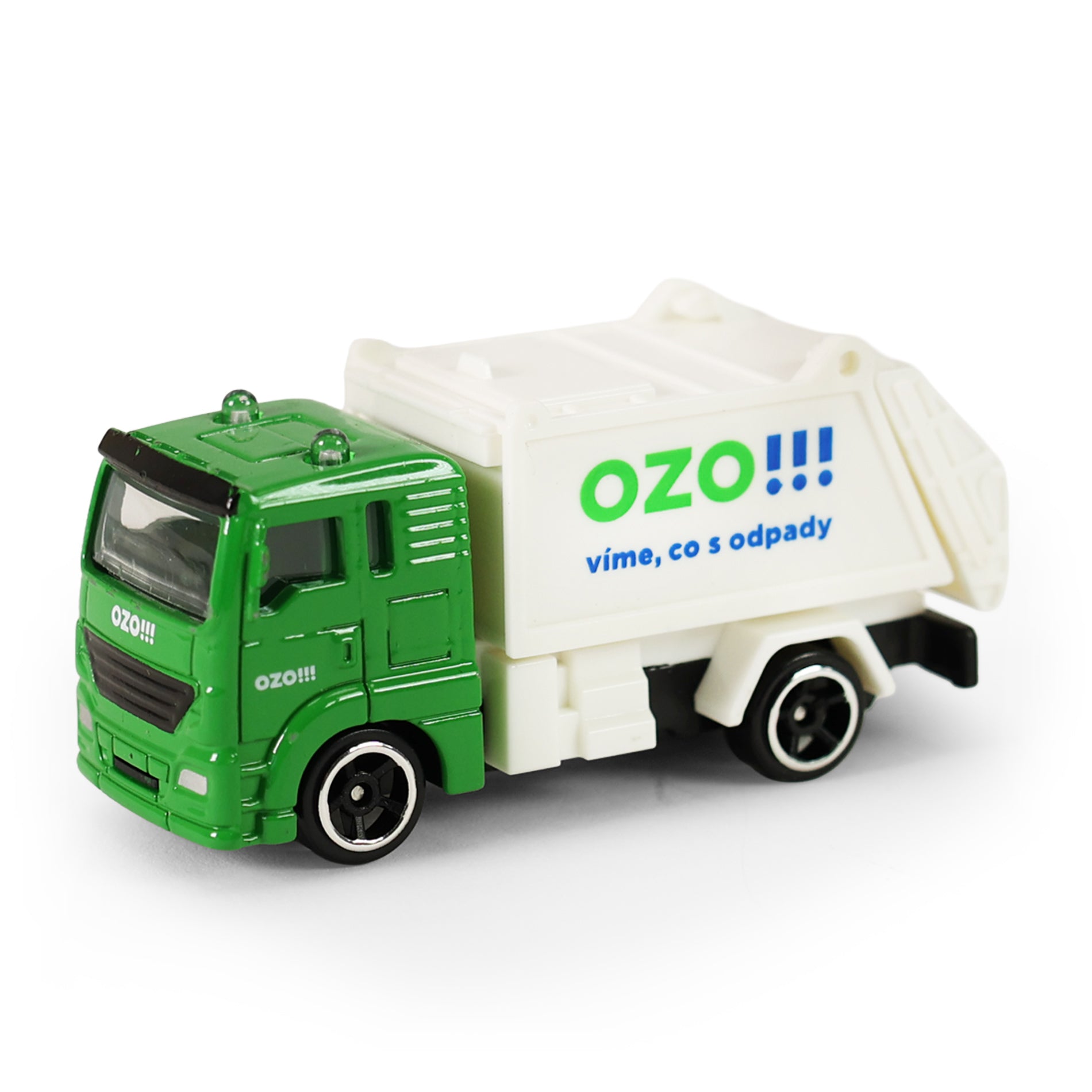 Metal garbage truck 7 cm / OZO Ostrava