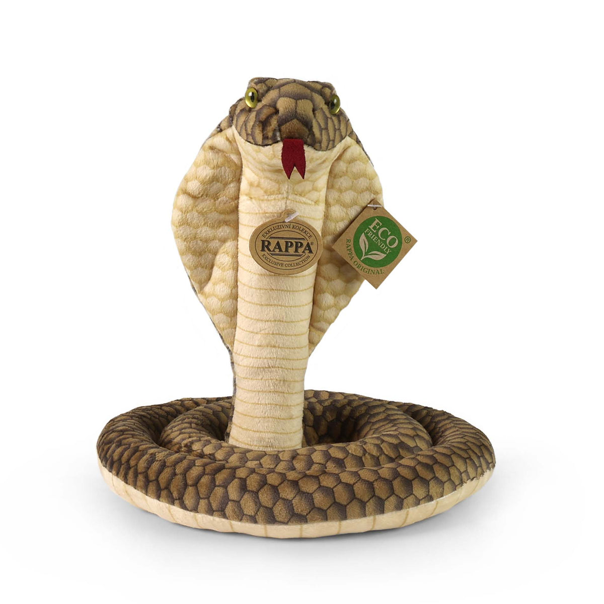 Plush cobra snake 127 cm