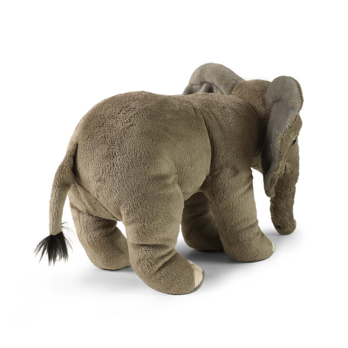 Plush African elephant 28 cm