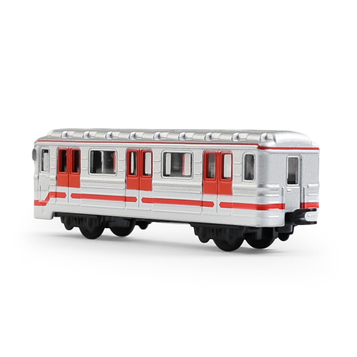 Prague Metro metal train set mini 8 cm / Pražské metro