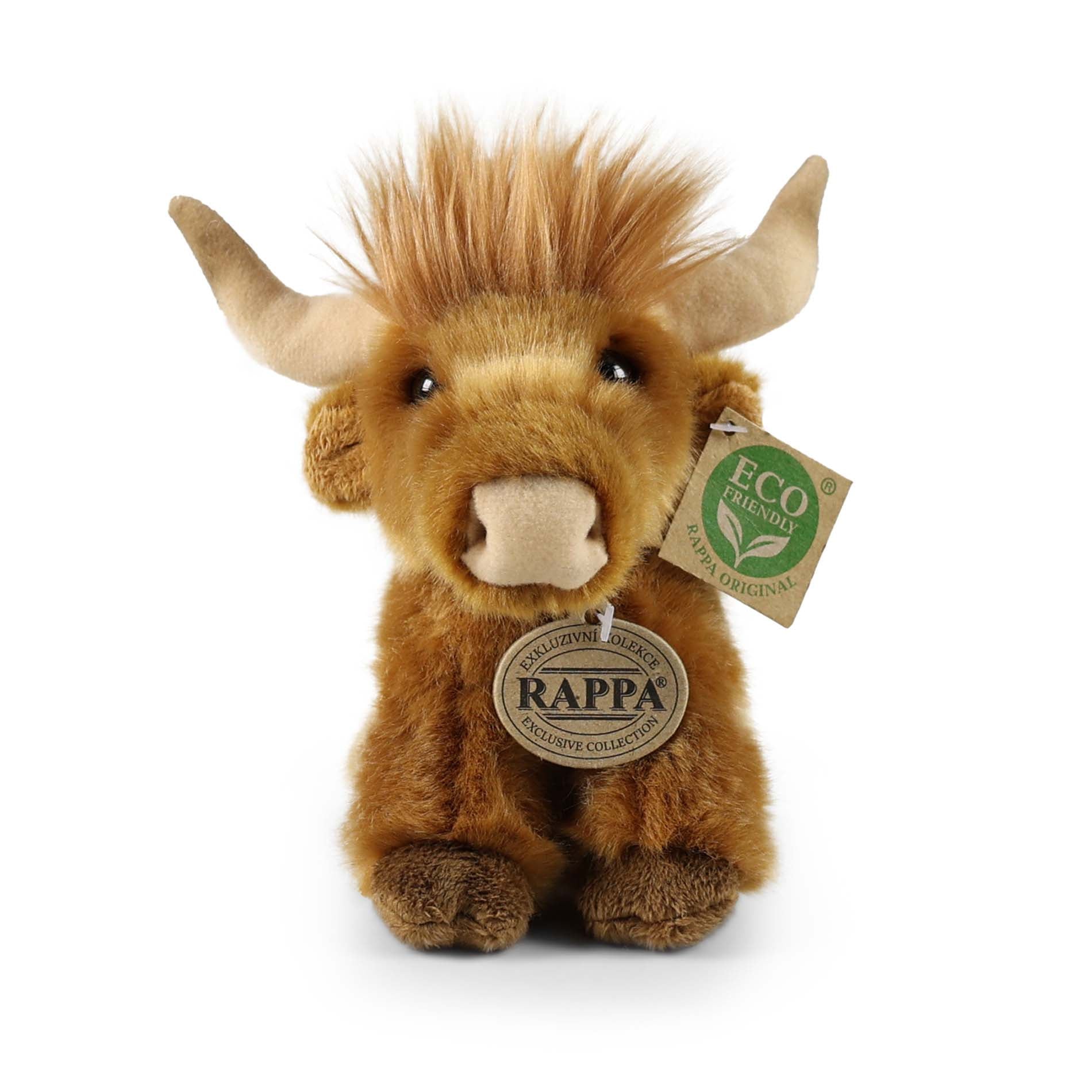 Plush Highland cattle 16 cm