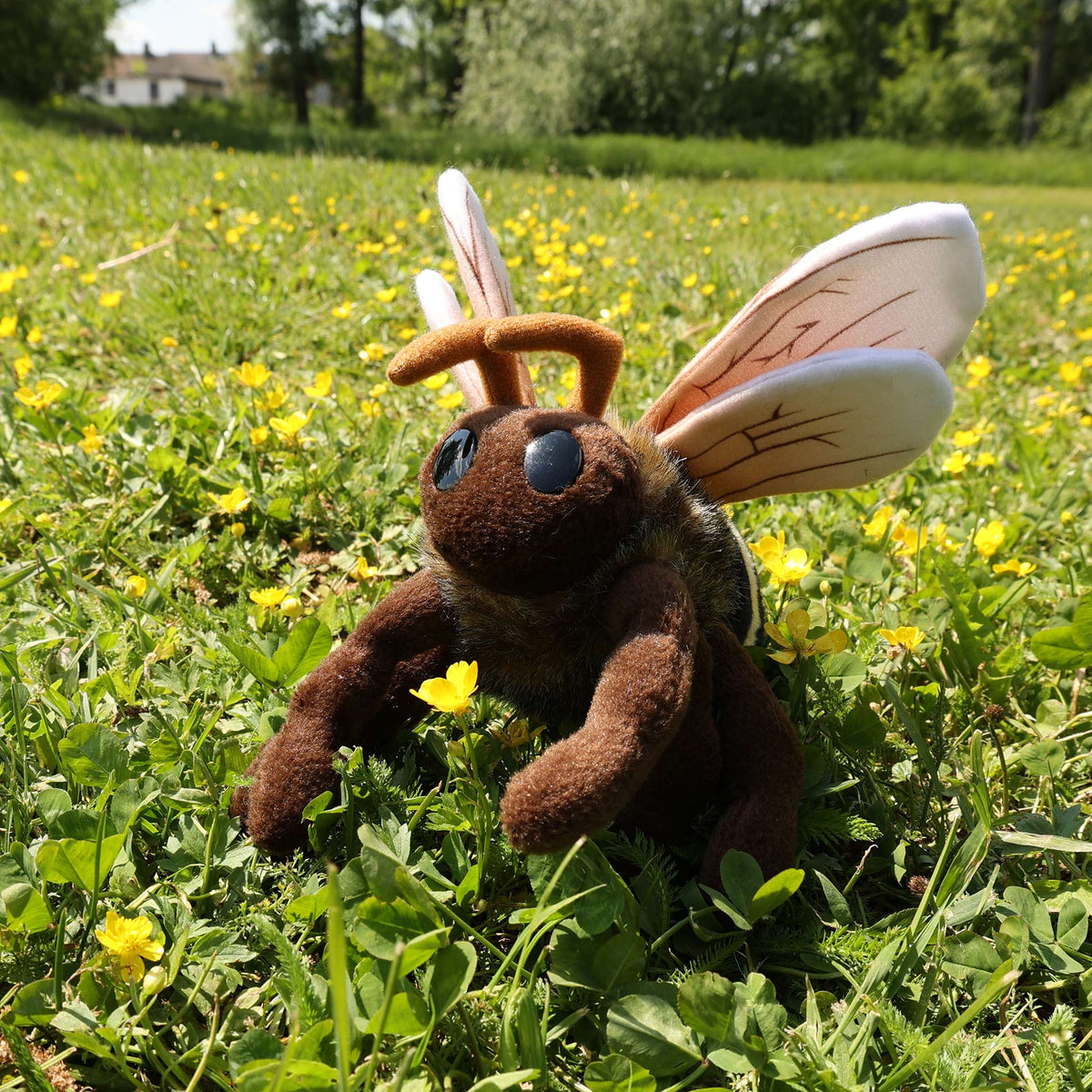 Eco-Friendly Plush Bee 18 cm