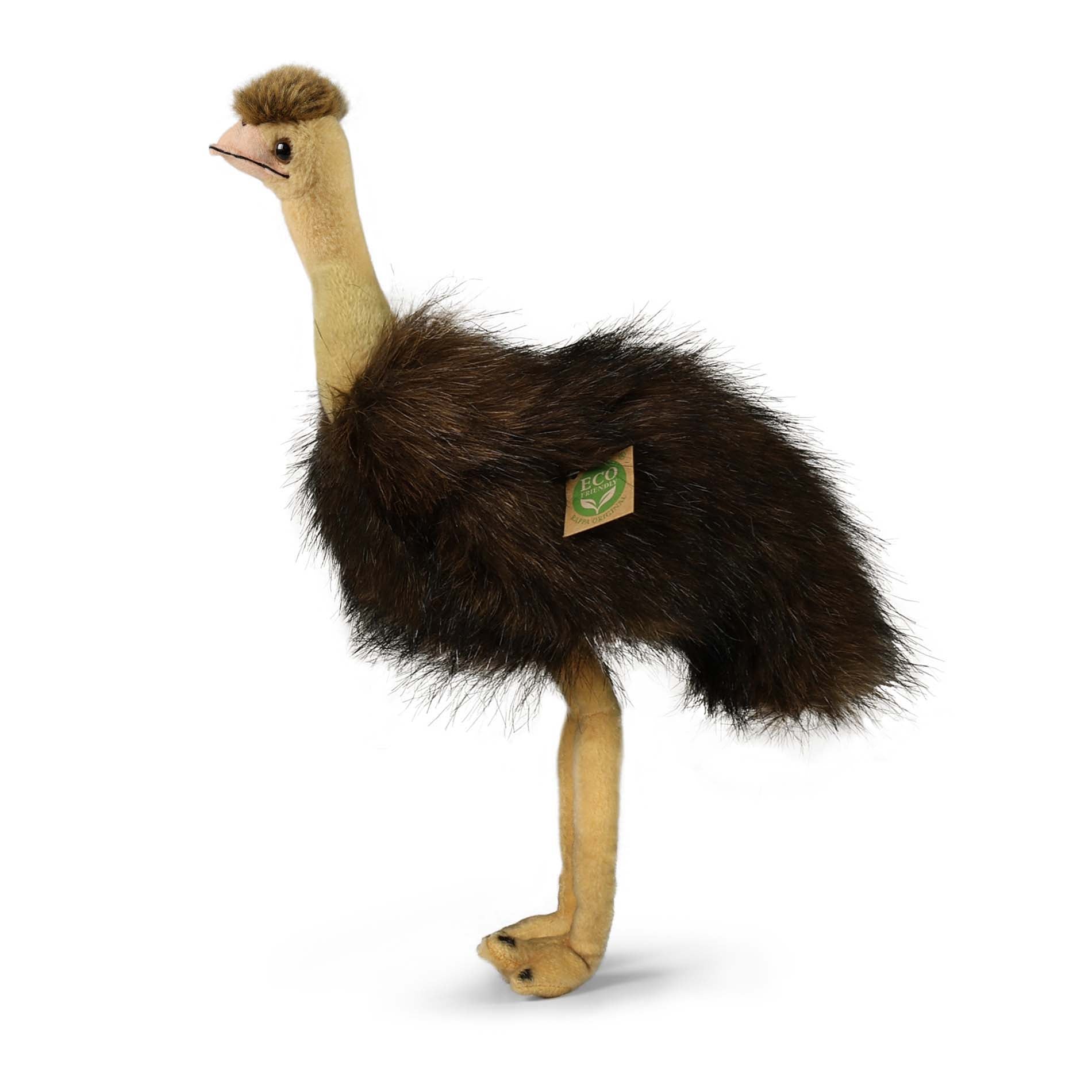 Eco-friendly plush emu 36 cm
