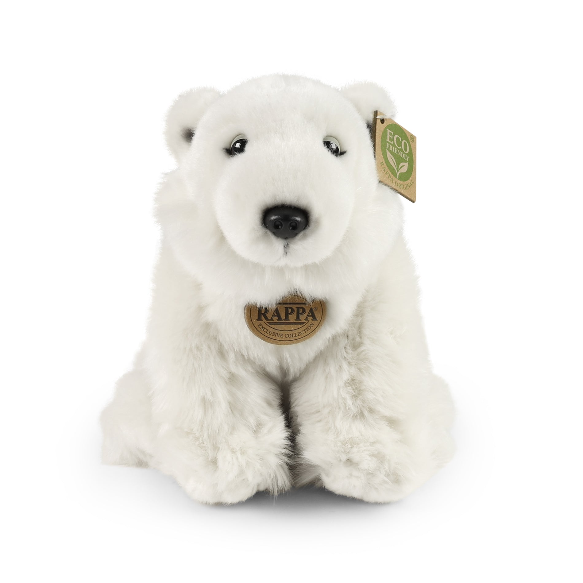 Eco-friendly plush polar bear 30 cm