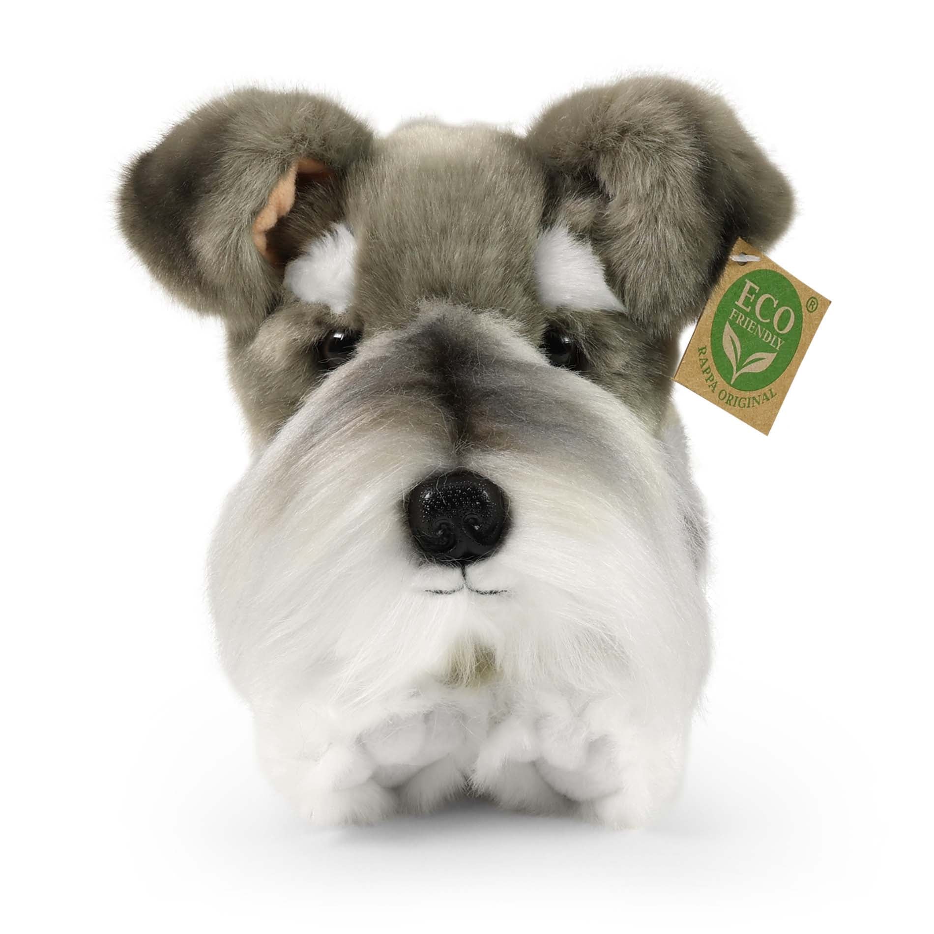 Plush Schnauzer Dog 31 cm