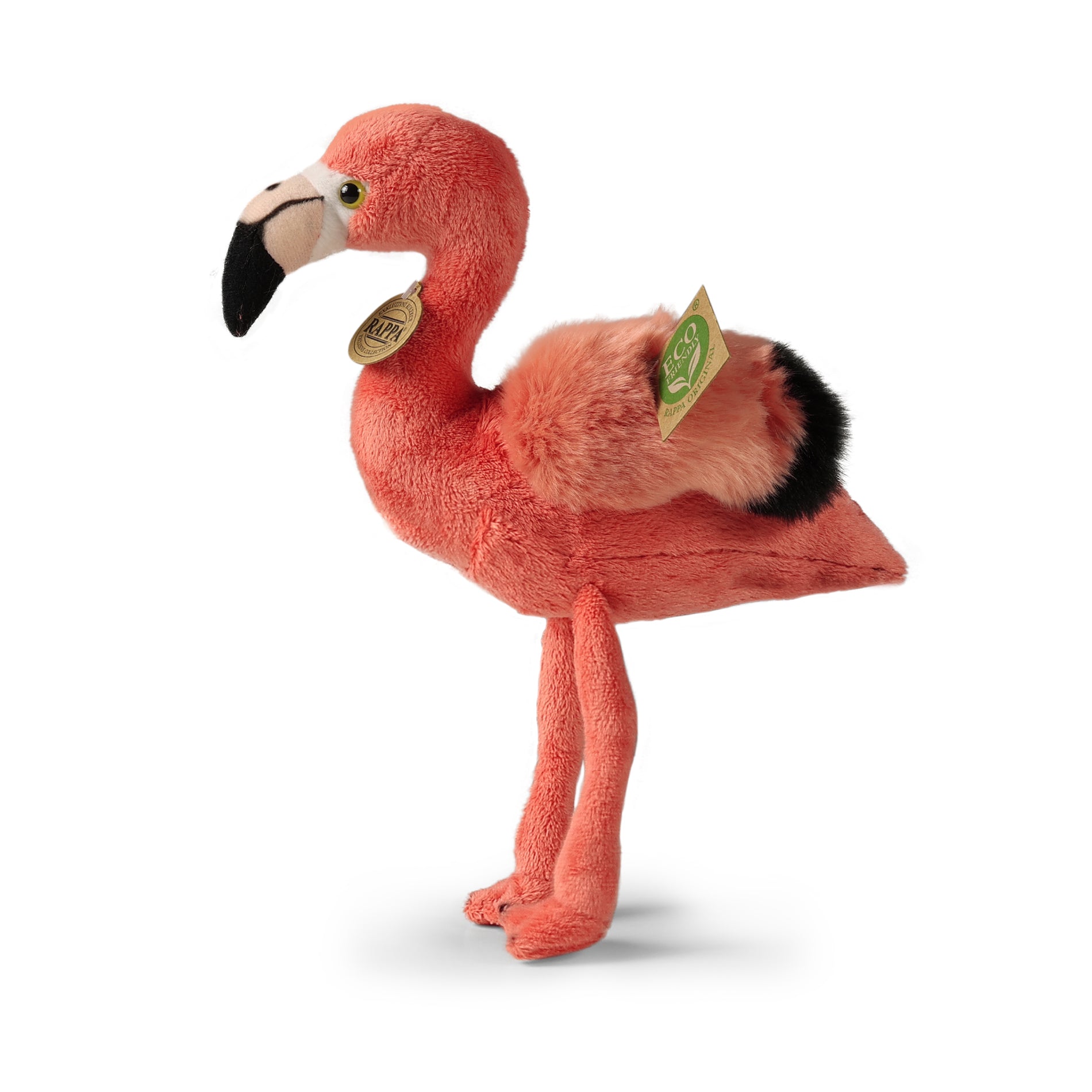 Eco-friendly plush flamingo 28 cm