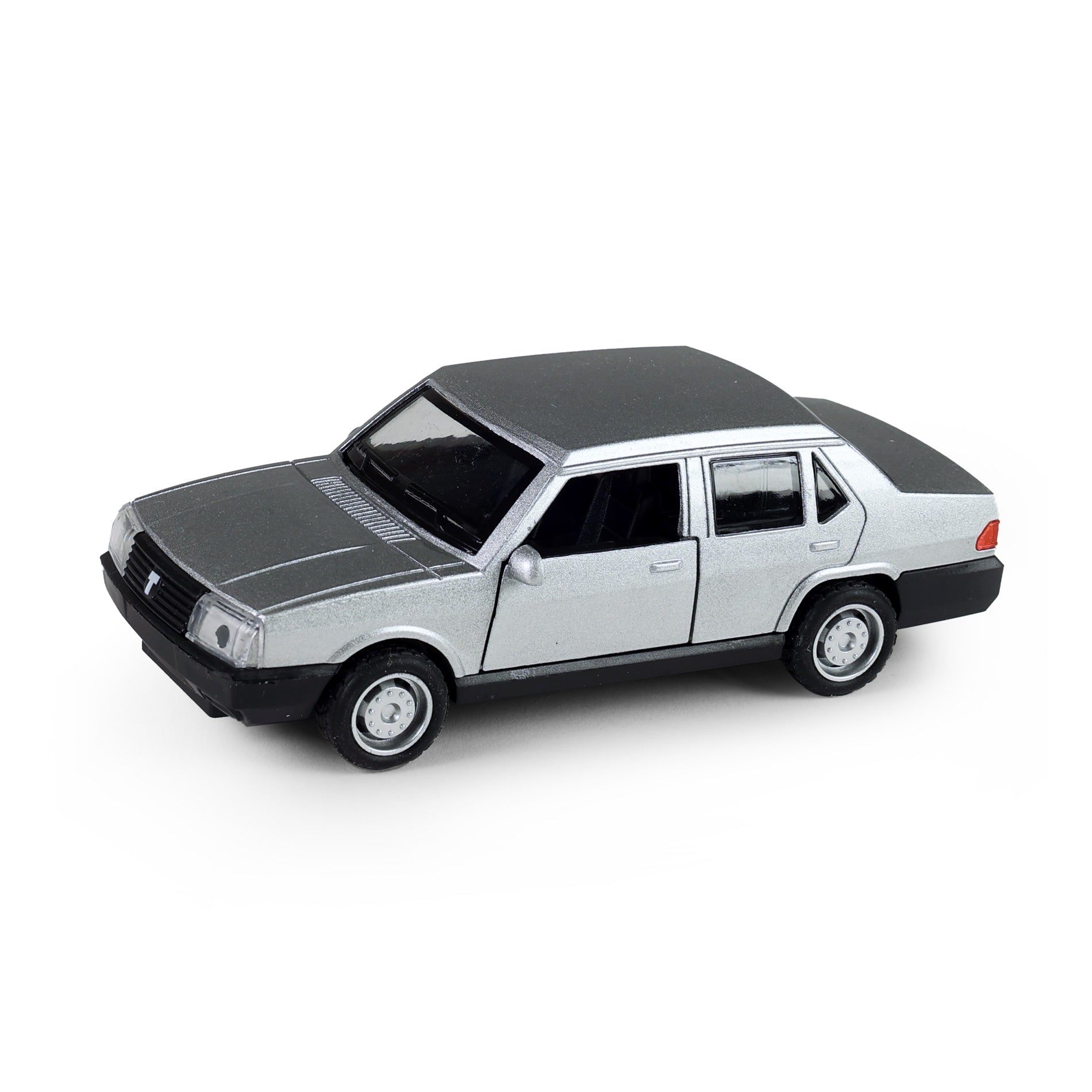 Metal and plastic retro toy car 13 cm
