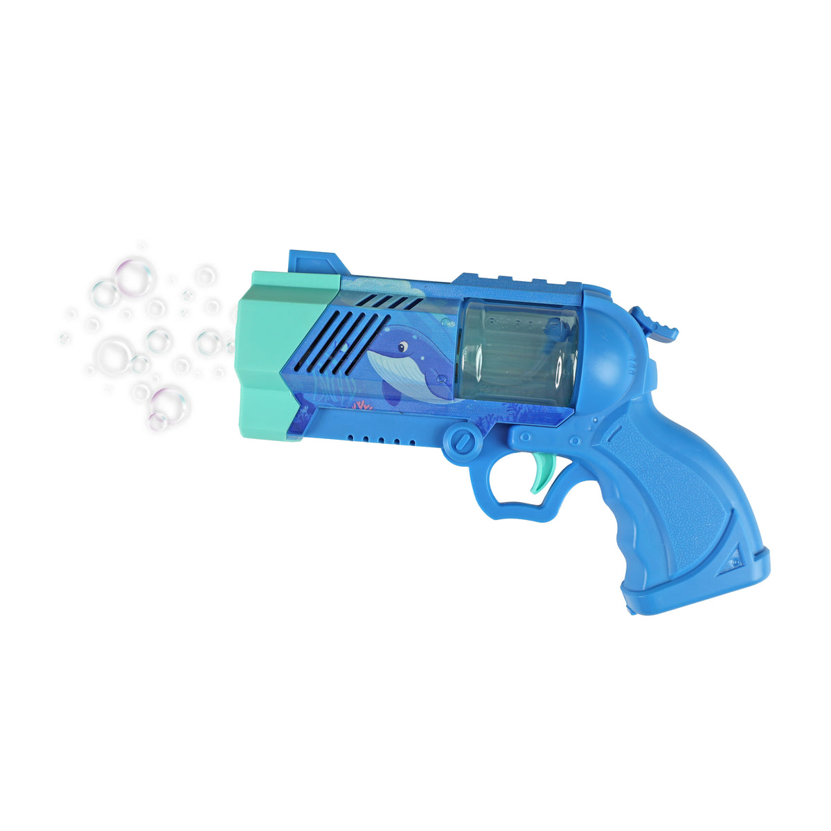 Blue Bubble Gun with Light