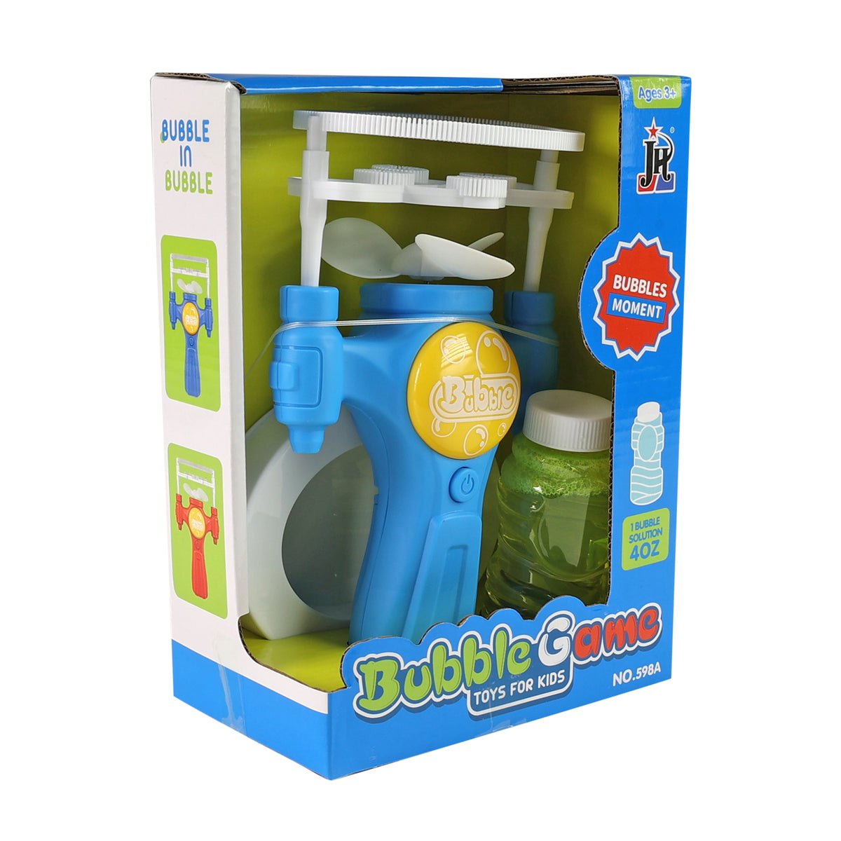 Bubble fan with refill