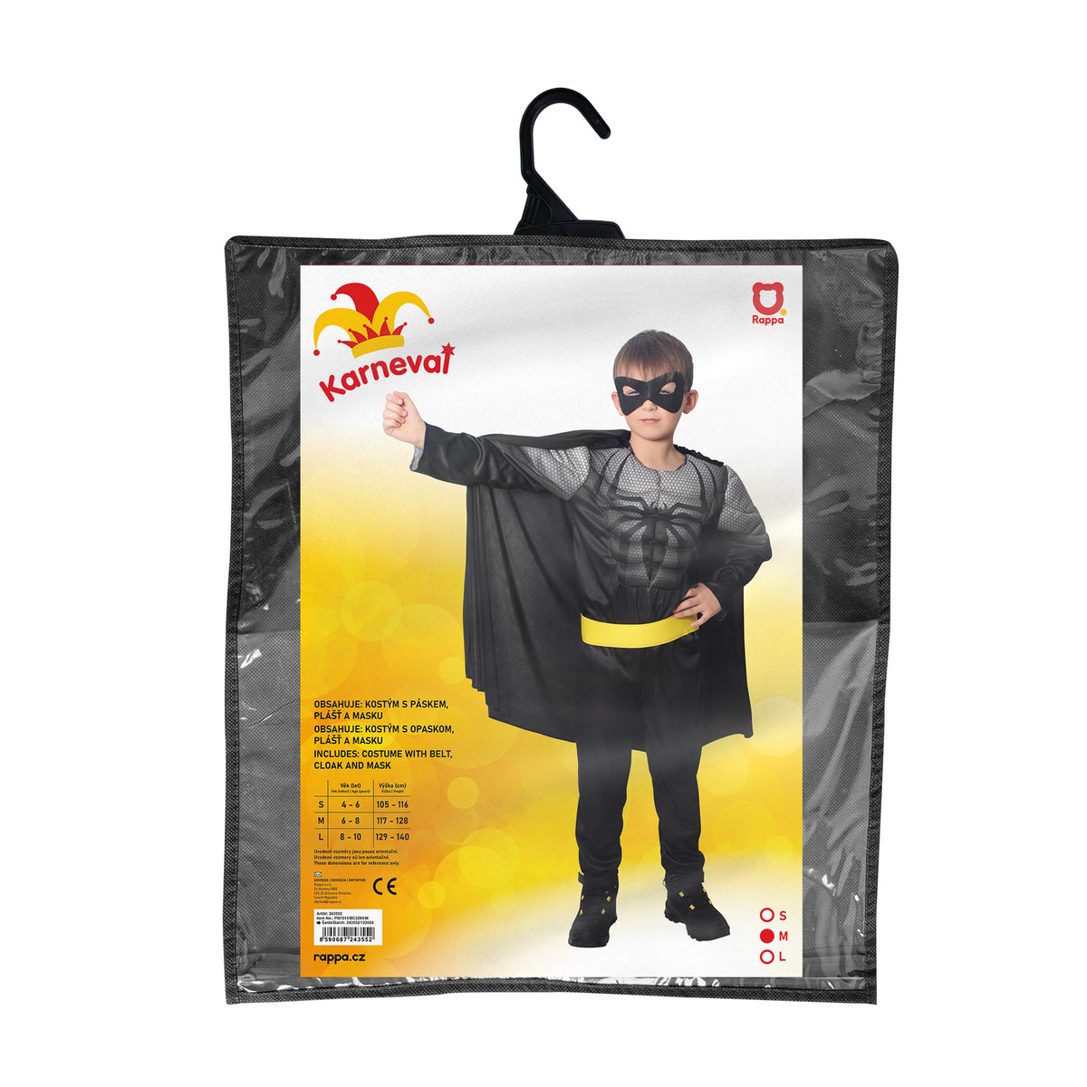 Children's Spider Costume M
