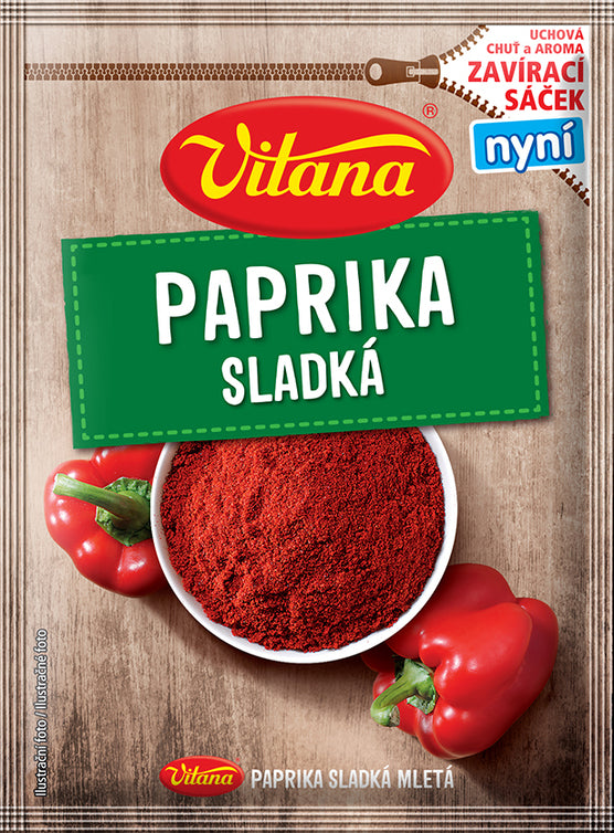Süße Paprikagewürze / Paprika Sladka Mleta