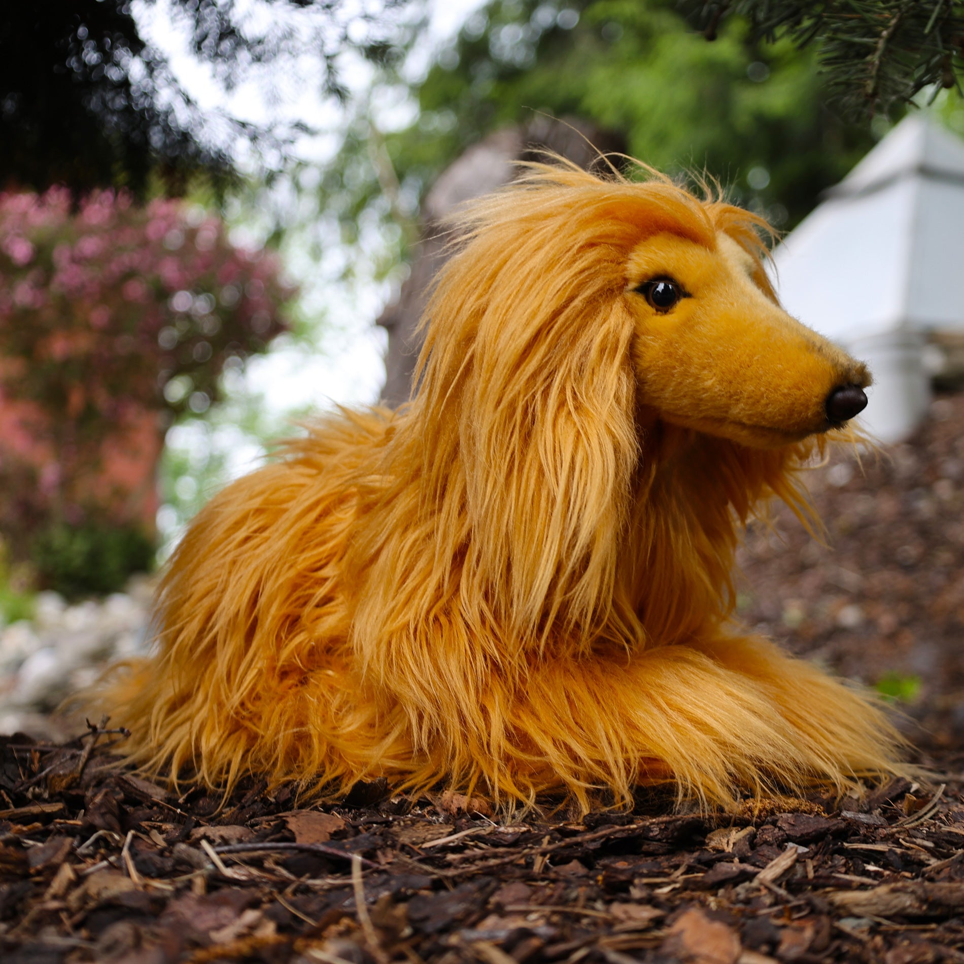 Plush Afghan Hound 32 cm