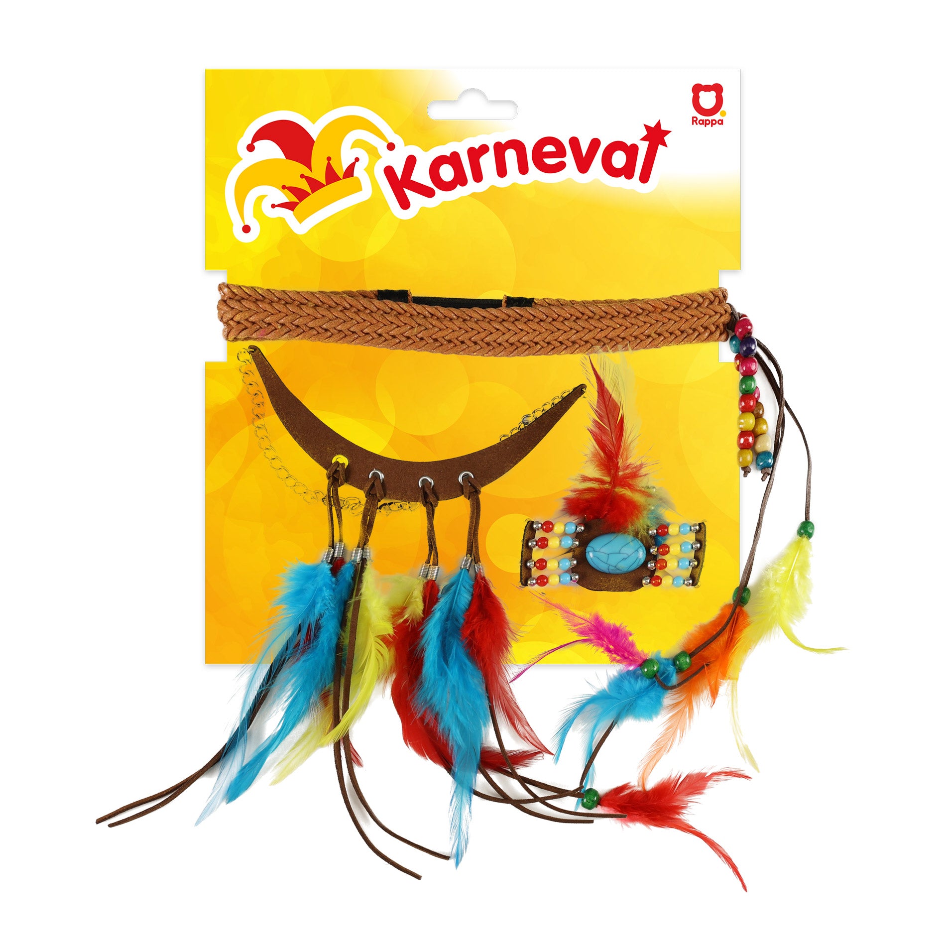 Indian costume accessory set 3 pcs for adults