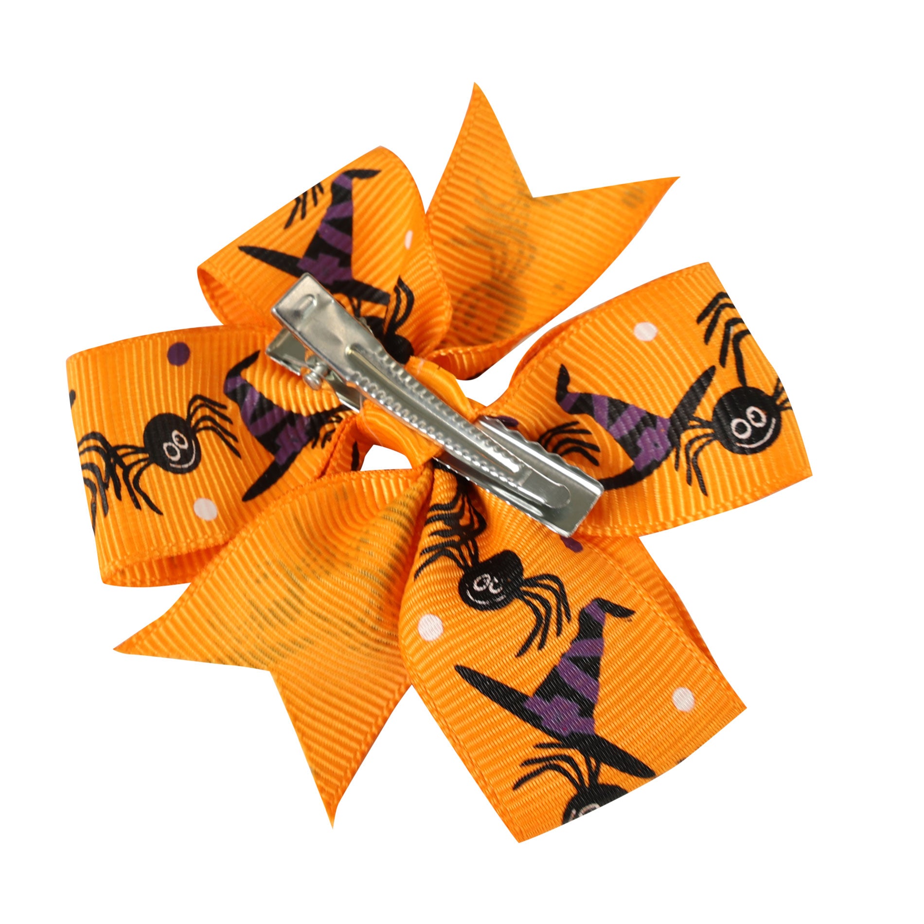 Orange Ghost Hair Clip for Halloween Costume