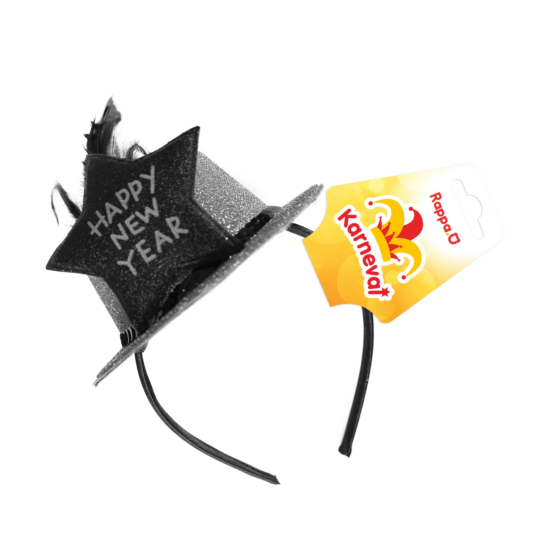 Happy New Year mini top hat headband