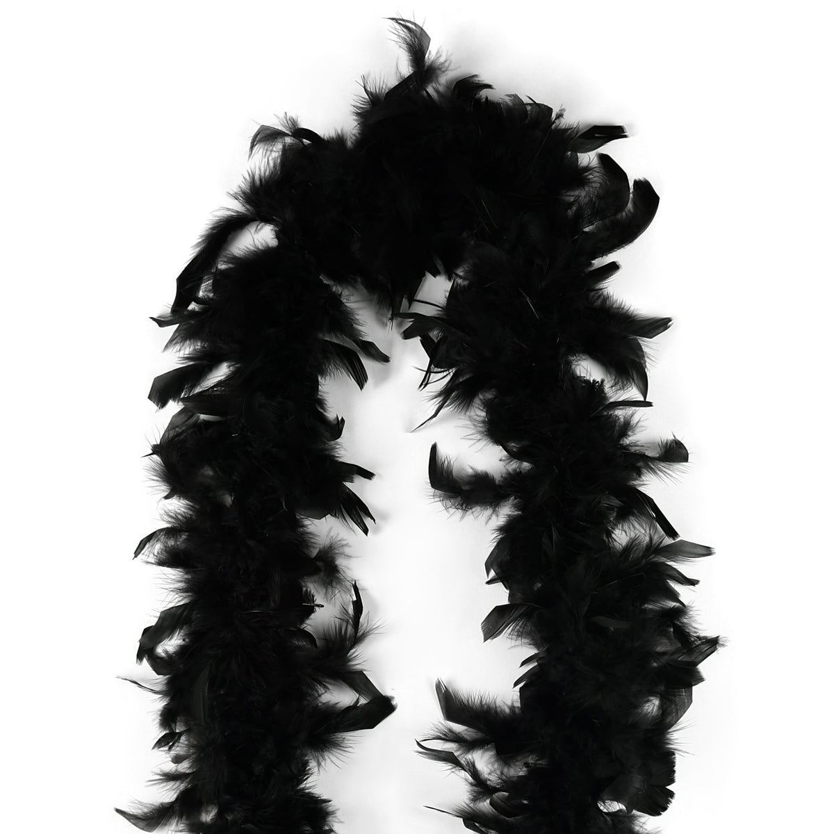 Black feather boa 2 m