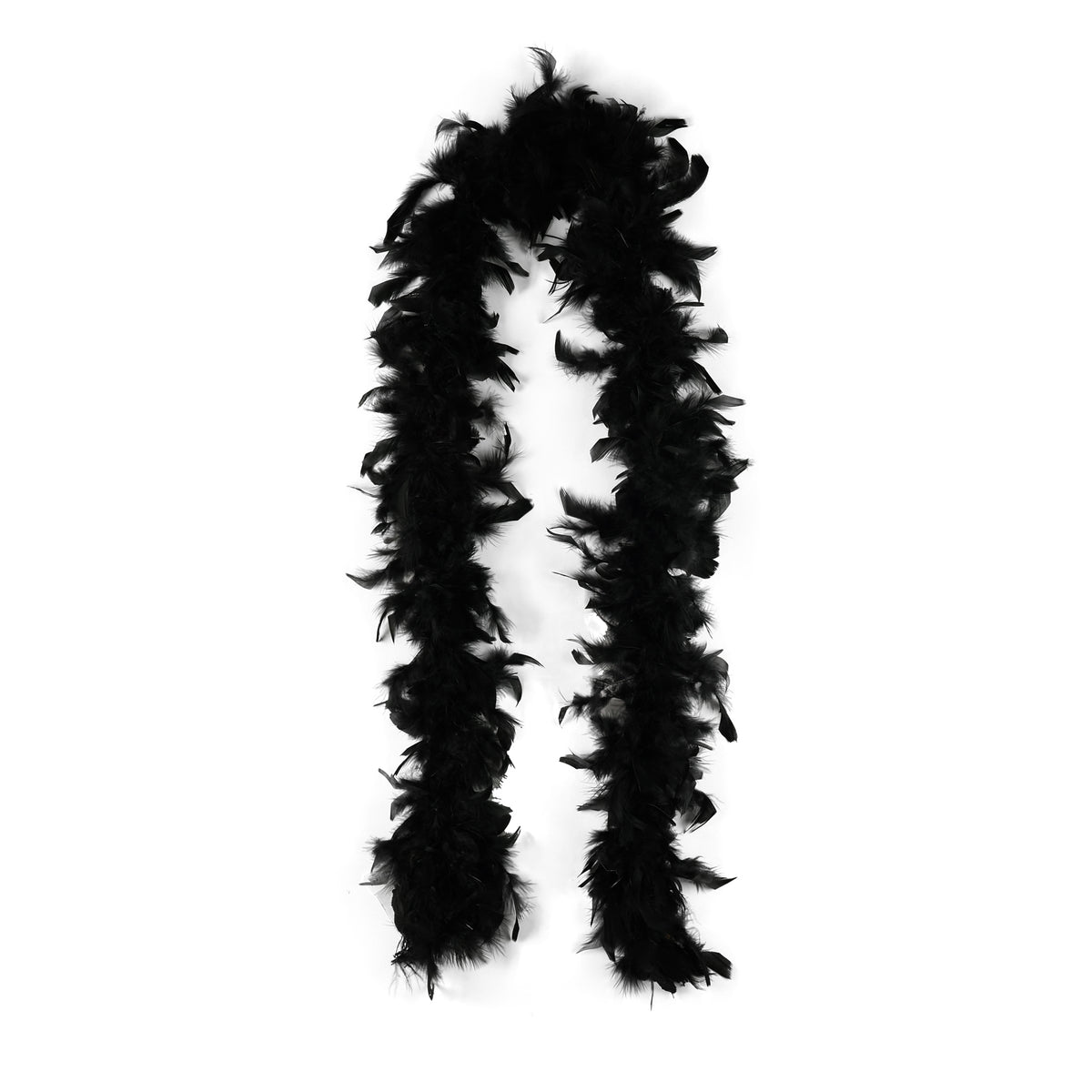 Black feather boa 2 m