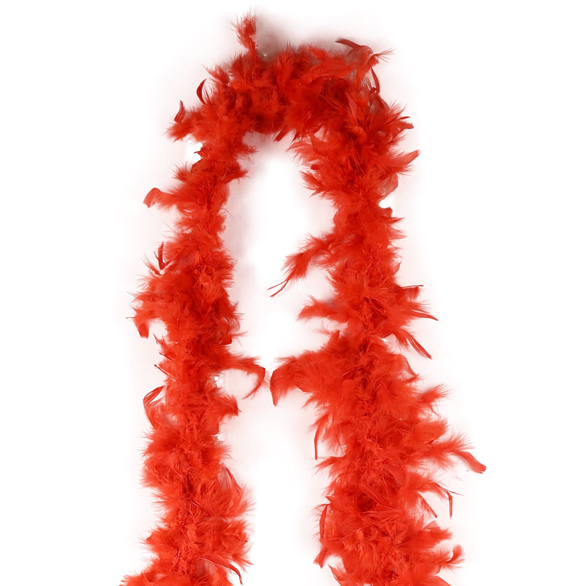 Red feather boa 2 m