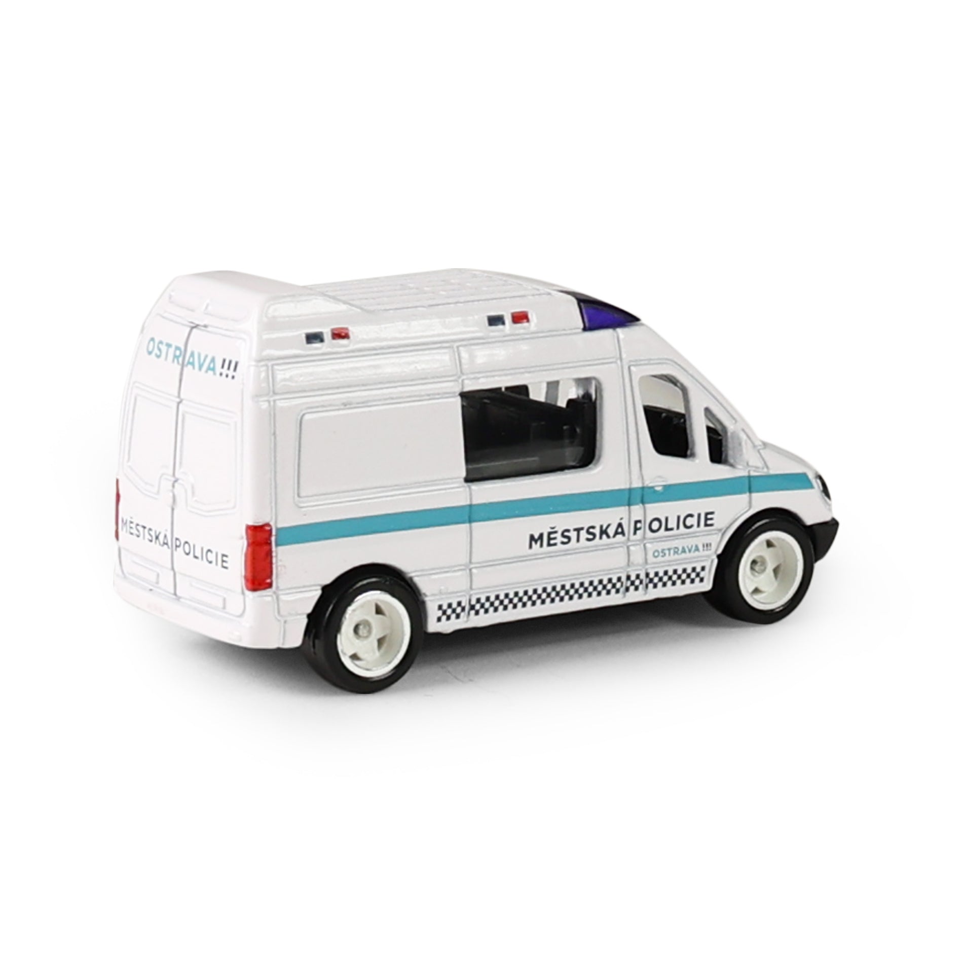 Metal police car Ostrava 7 cm / Městská policie Ostrava
