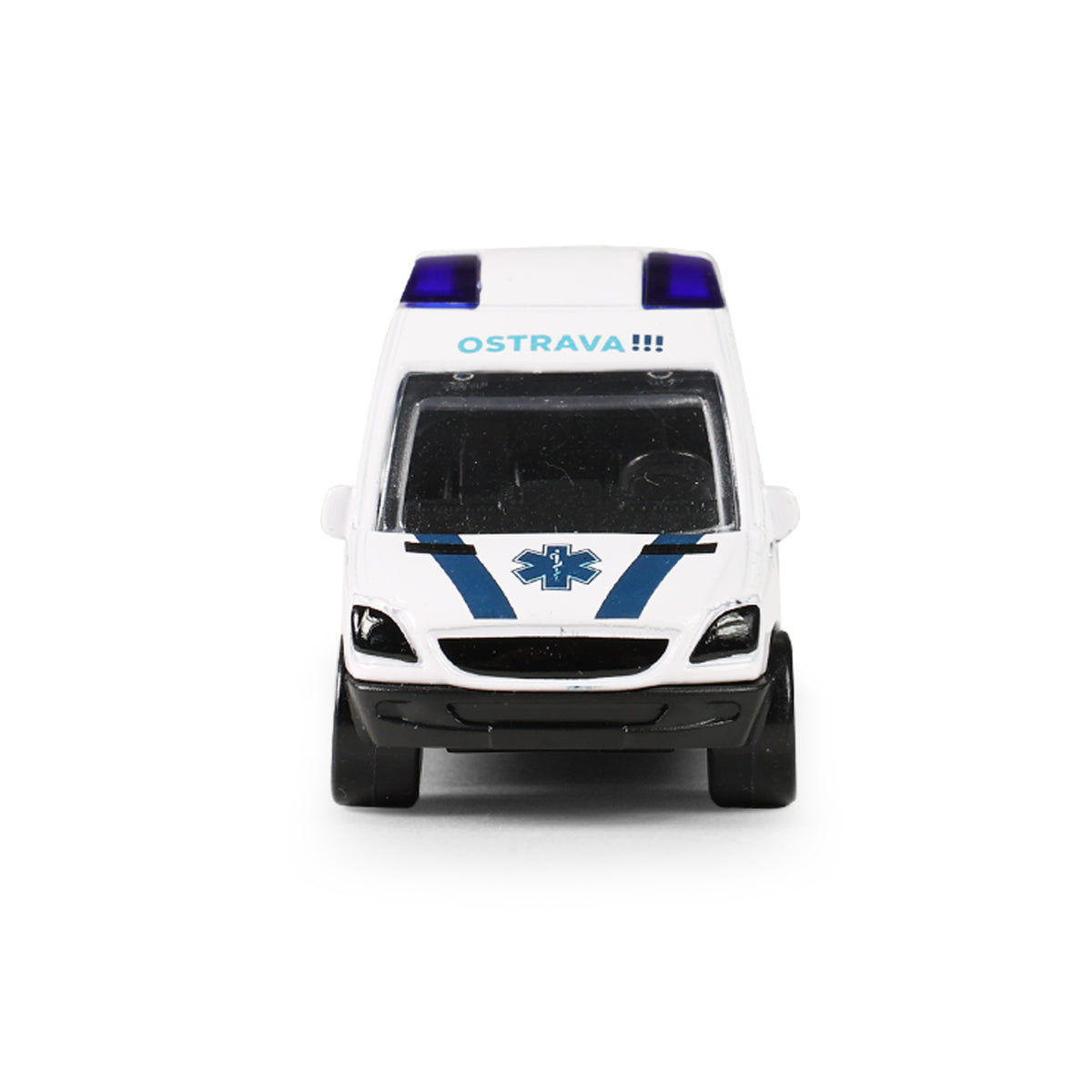 Metal ambulance Ostrava City Hospital 7 cm / Městská nemocnice Ostrava