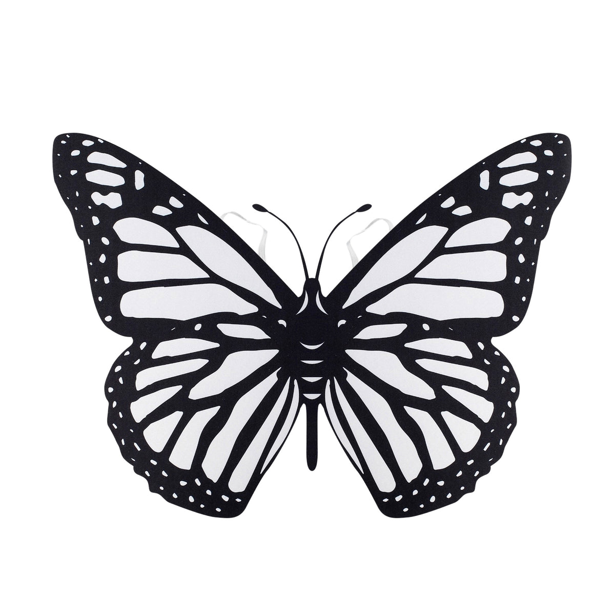 Colour-in butterfly wings with 6 markers