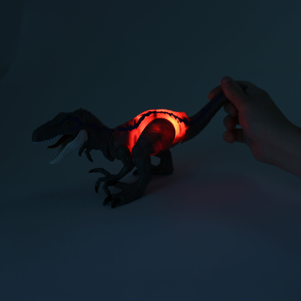 Dinosaur Velociraptor with light and sound